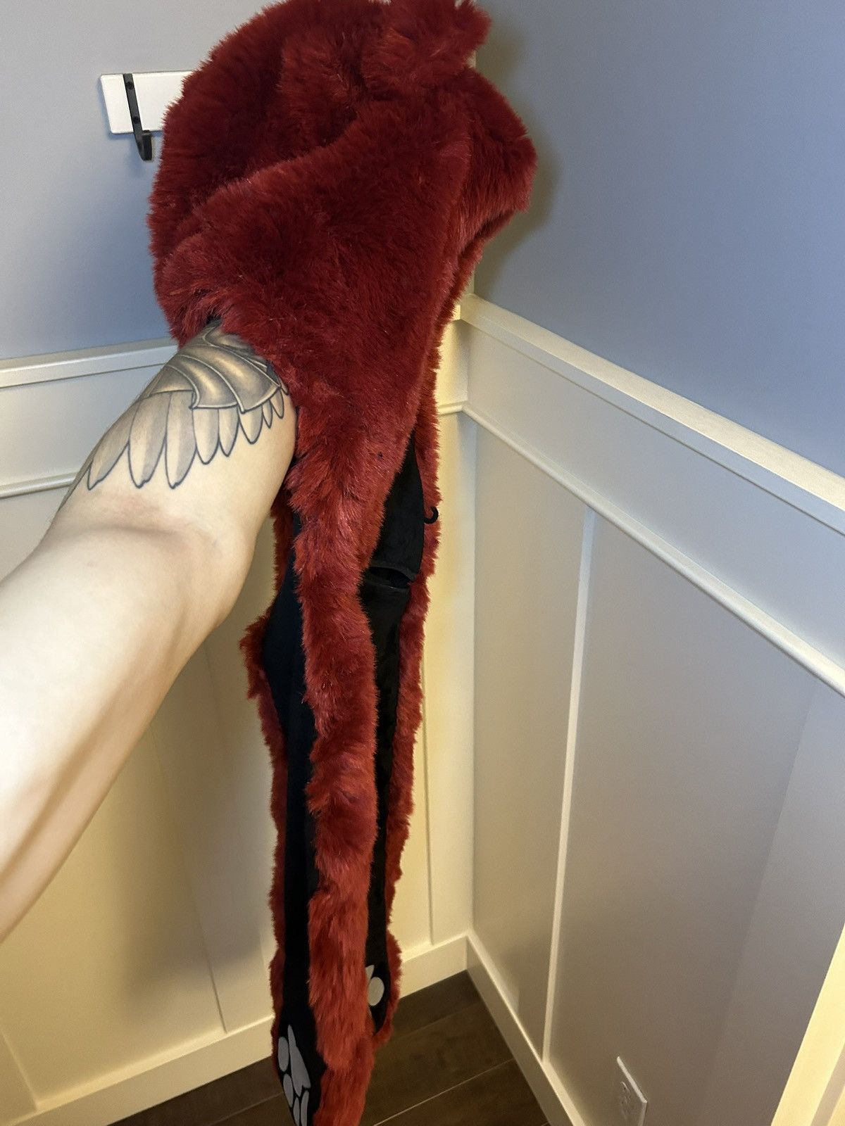 Vintage Vintage brand faux fur bear hat hood accessory Size ONE SIZE - 2 Thumbnail