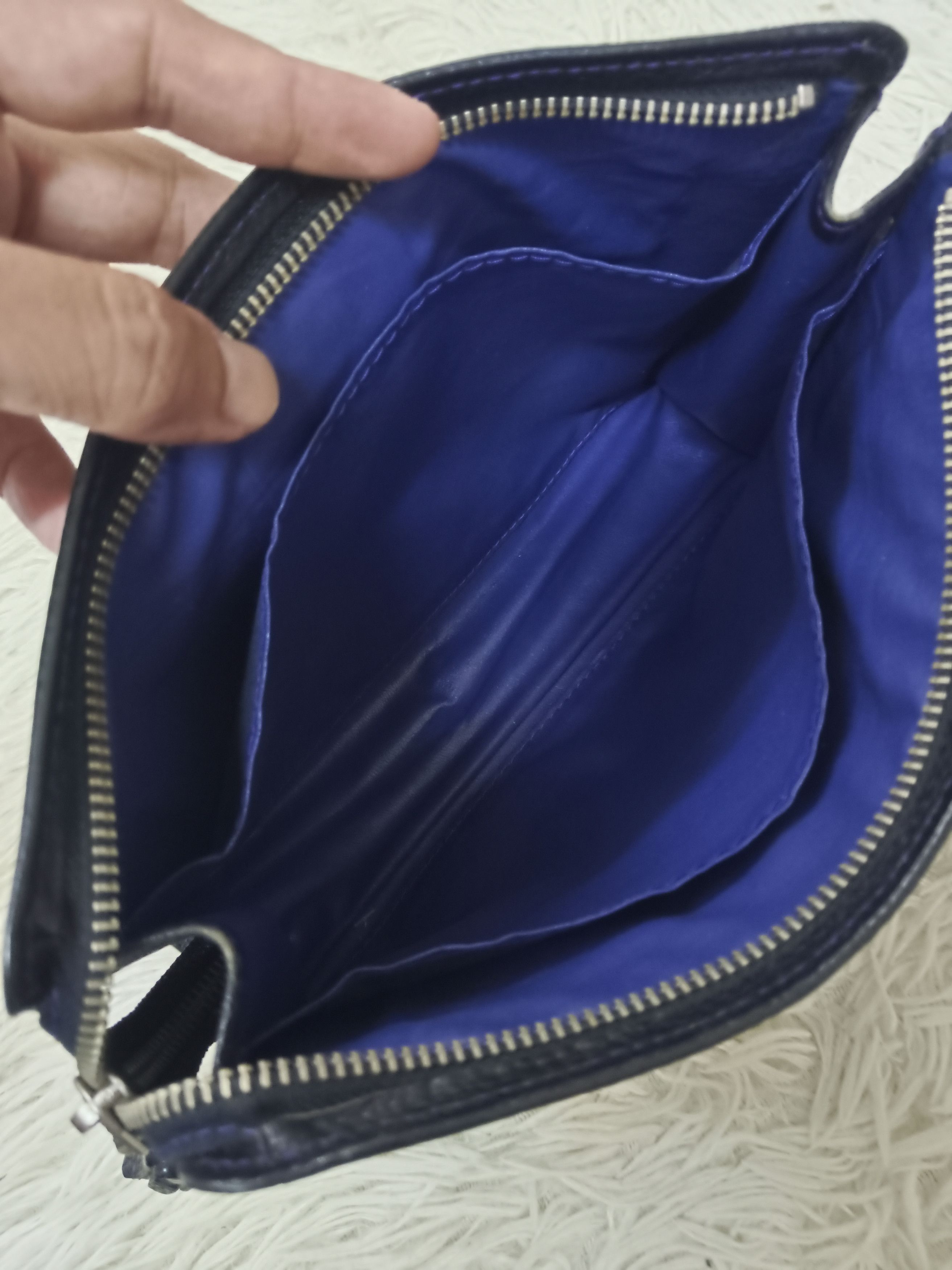 Kenzo KENZO PARIS LEATHER CLUTH BAG Size ONE SIZE - 9 Thumbnail
