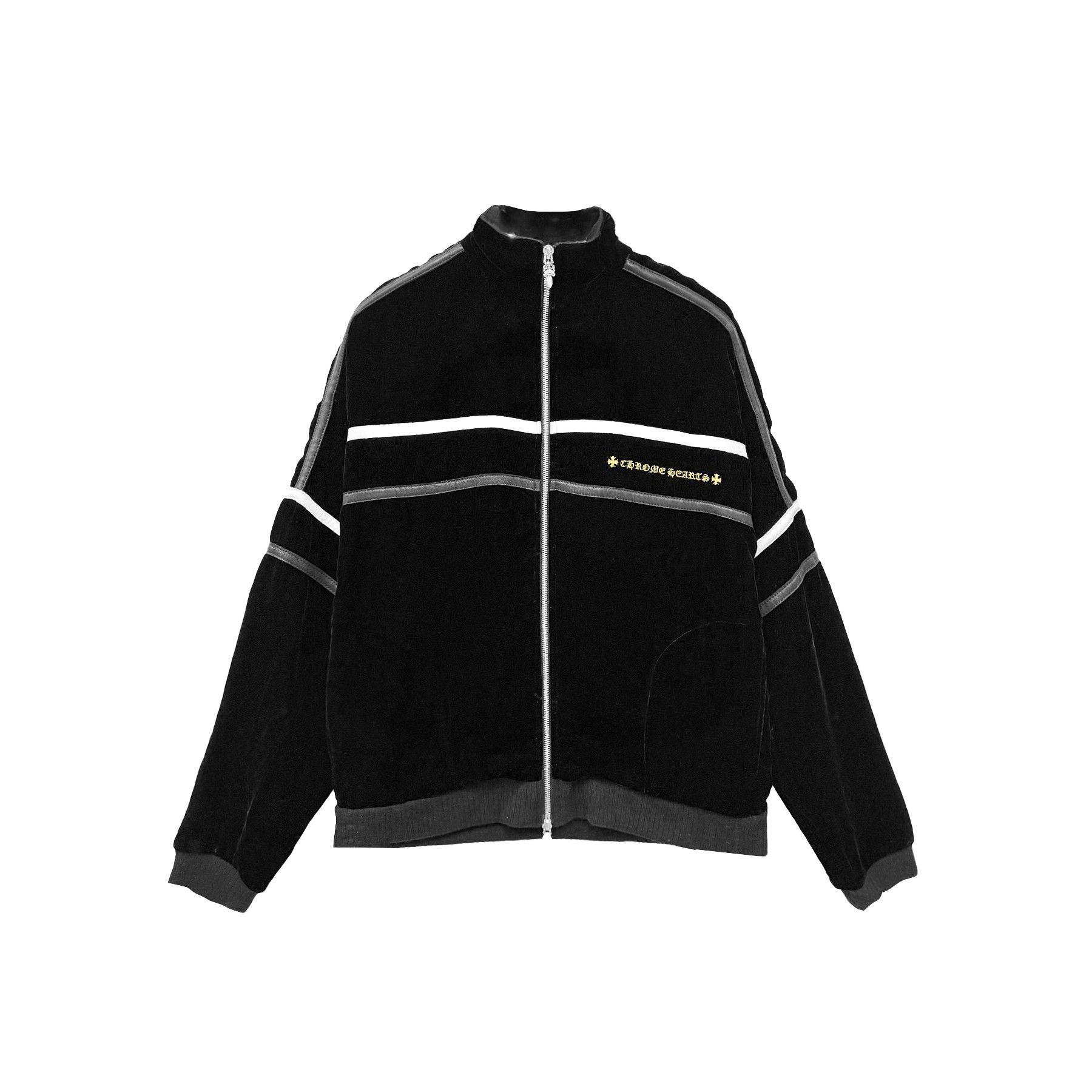 Chrome Hearts Chrome Hearts Embroidered Logo Patch Velvet Tracksuit Size M / US 6-8 / IT 42-44 - 2 Thumbnail
