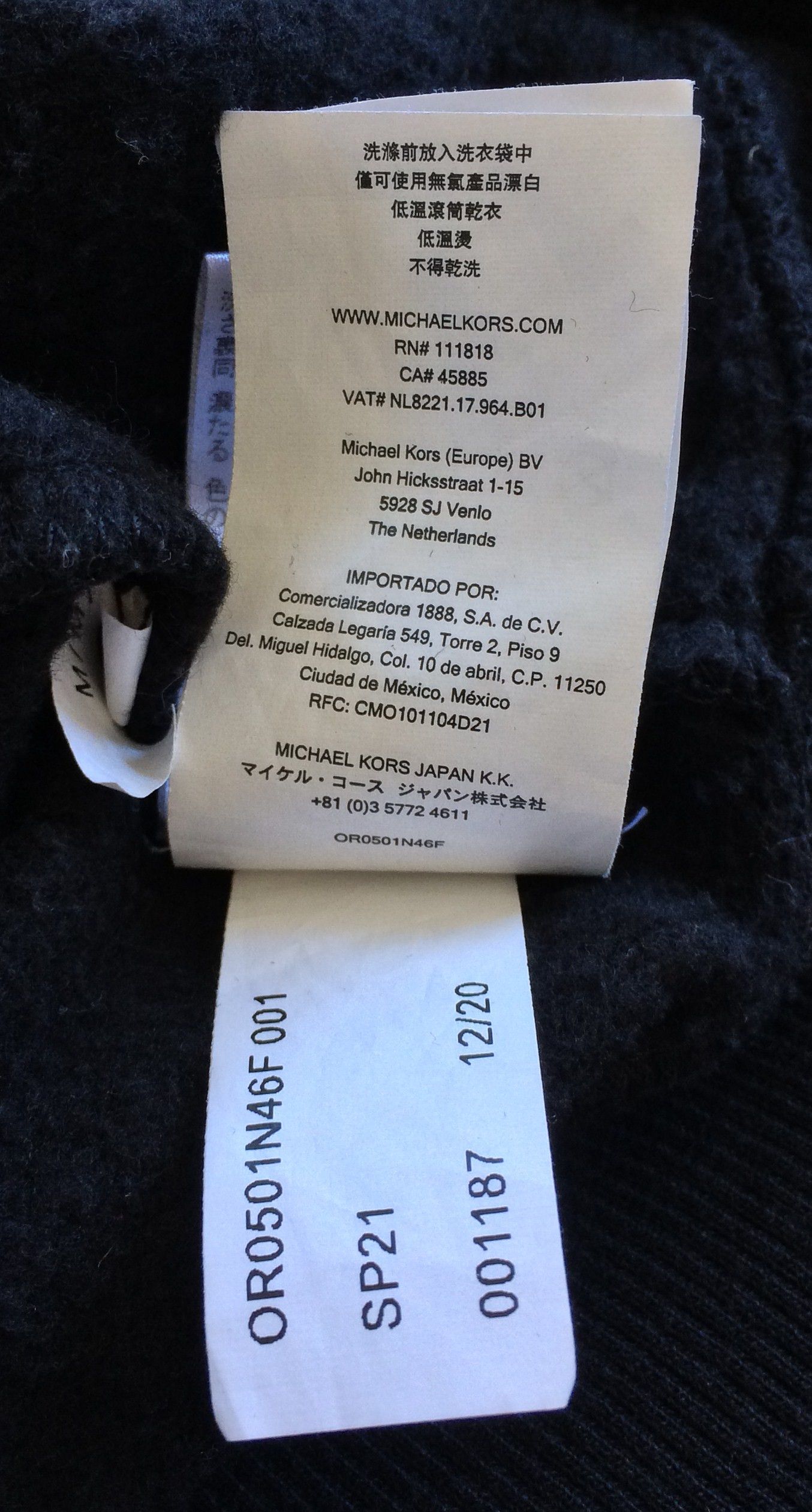 Michael Kors Michael Kors Logo Zip Hoodie Size US M / EU 48-50 / 2 - 7 Thumbnail