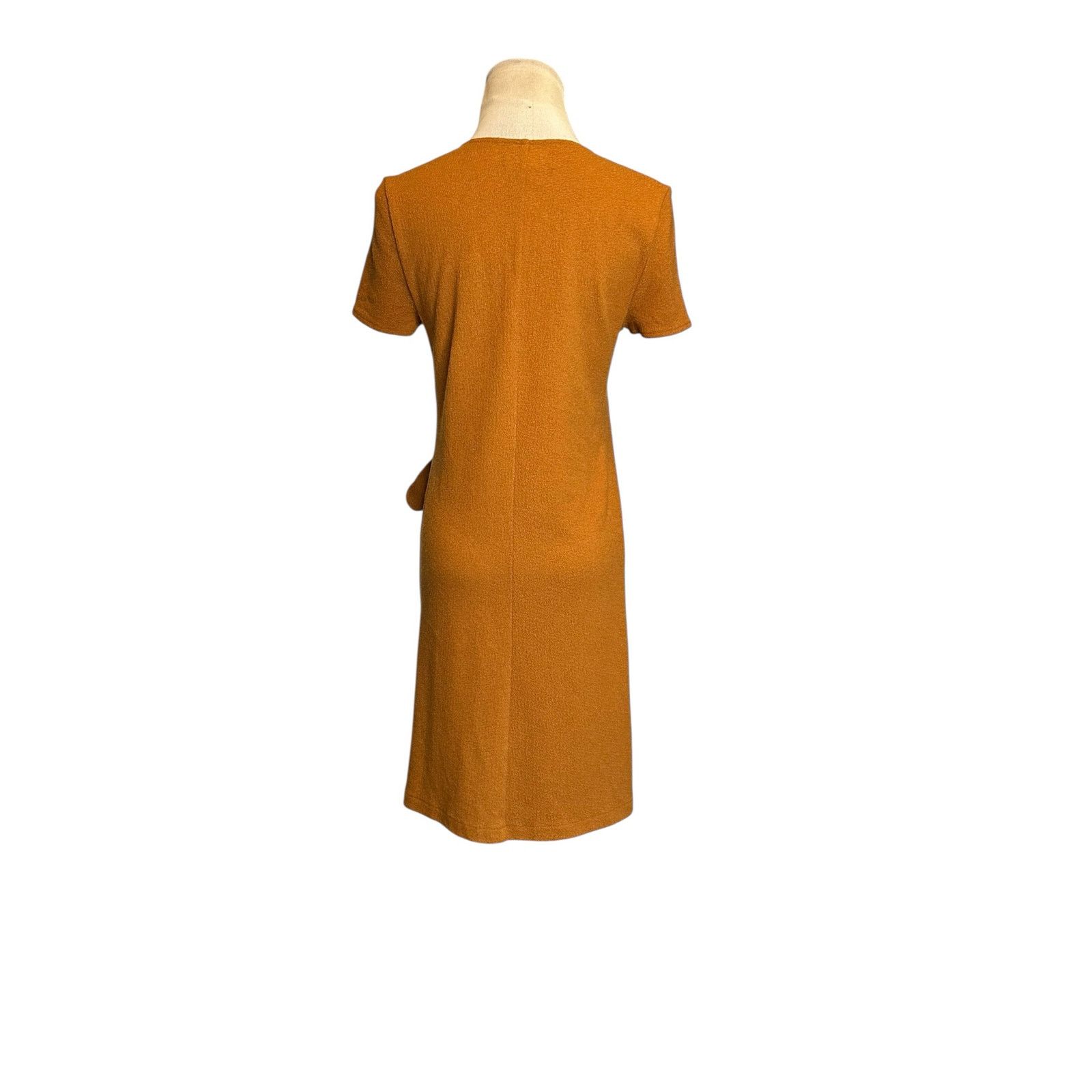 Madewell Madewell Golden Pecan faux wrap mini dress size XS Size XS / US 0-2 / IT 36-38 - 13 Thumbnail