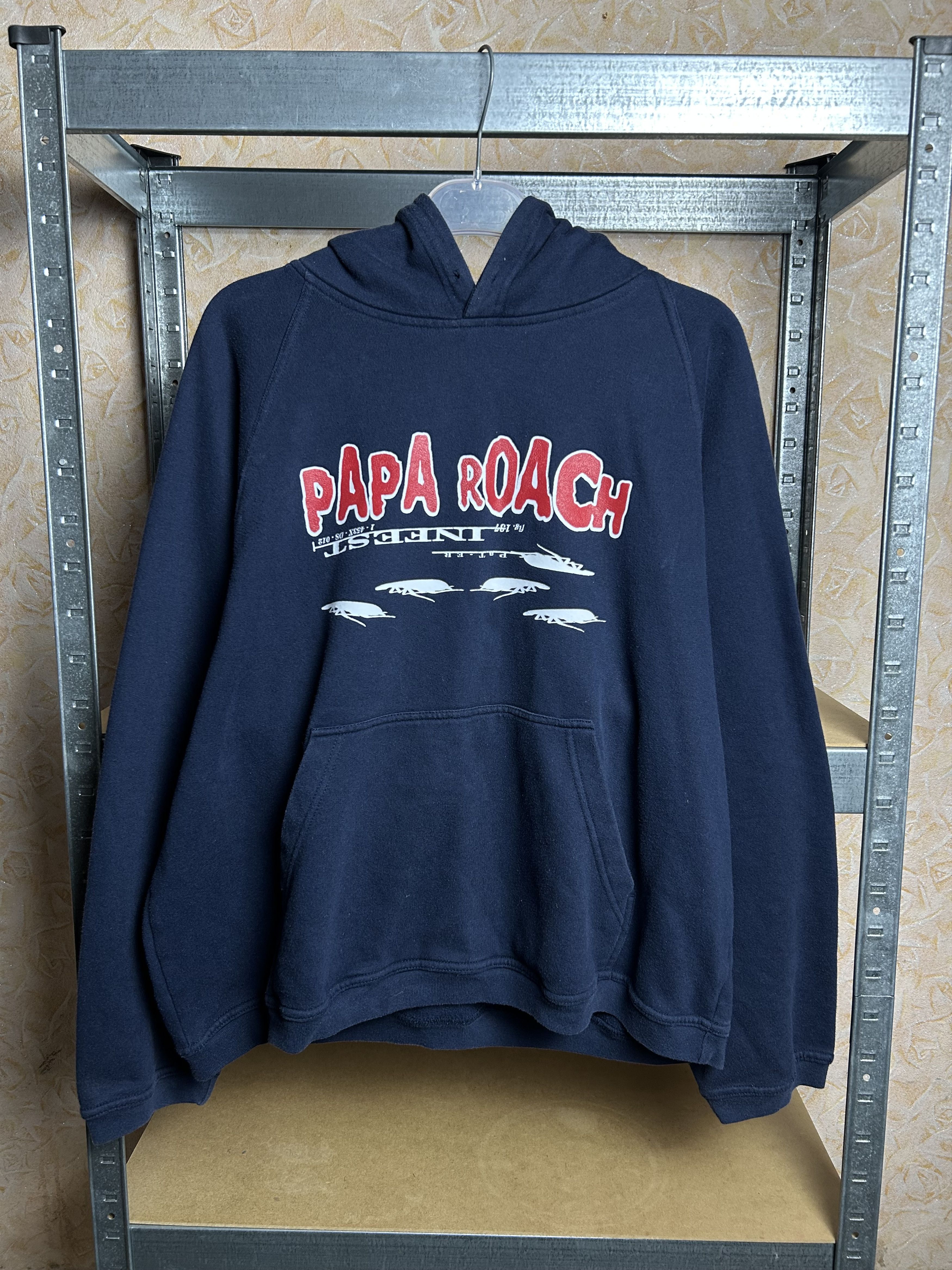 Band Tees Vintage 2000 Papa Roach Infest Rock Band Hoodie Size US XL / EU 56 / 4 - 1 Thumbnail