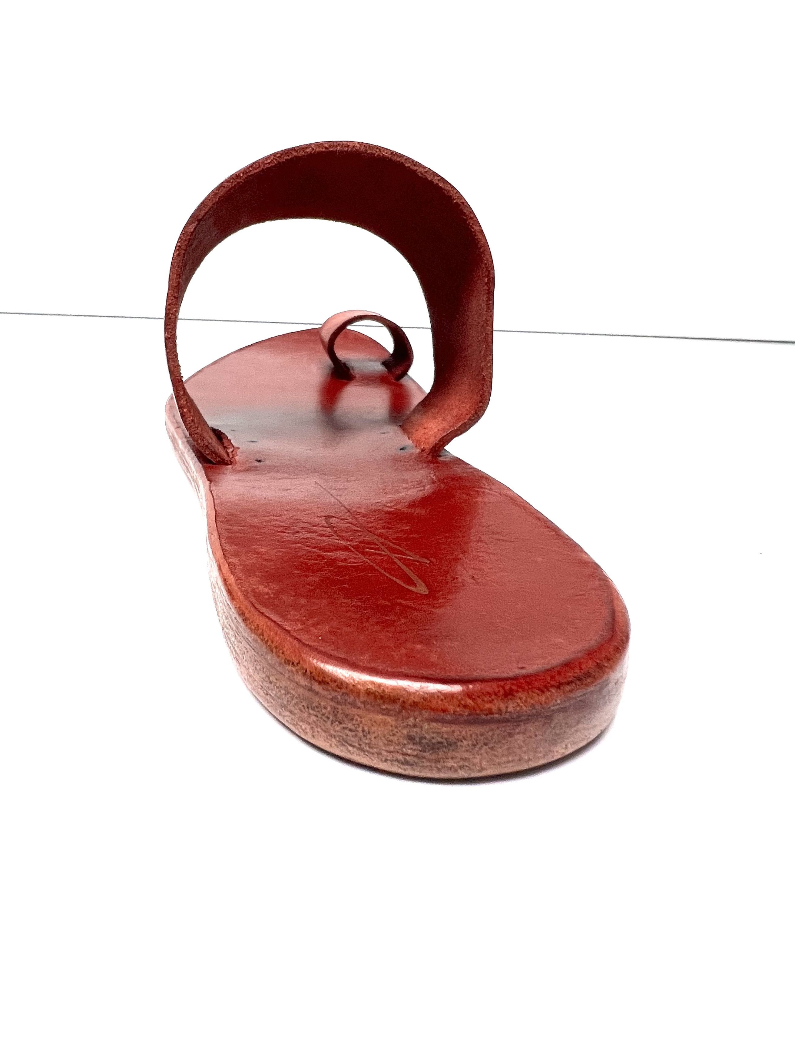 Dimissianos & Miller DIMISSIANOS & MILLER LEATHER SLIDE / SANDALS Size US 11 / EU 44 - 11 Thumbnail