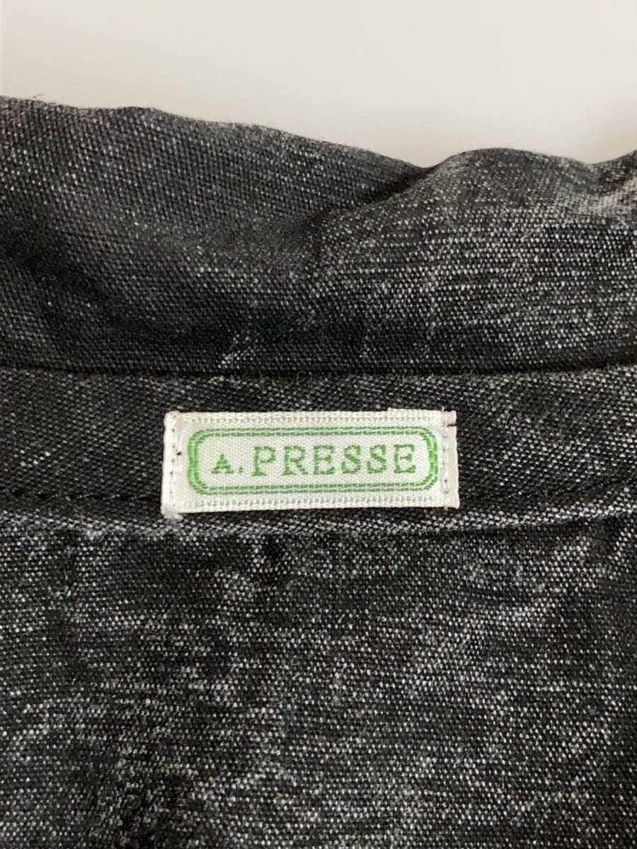 A.PRESSE Black Cotton Vintage Hunting Jacket 25ss Size US L / EU 52-54 / 3 - 4 Thumbnail