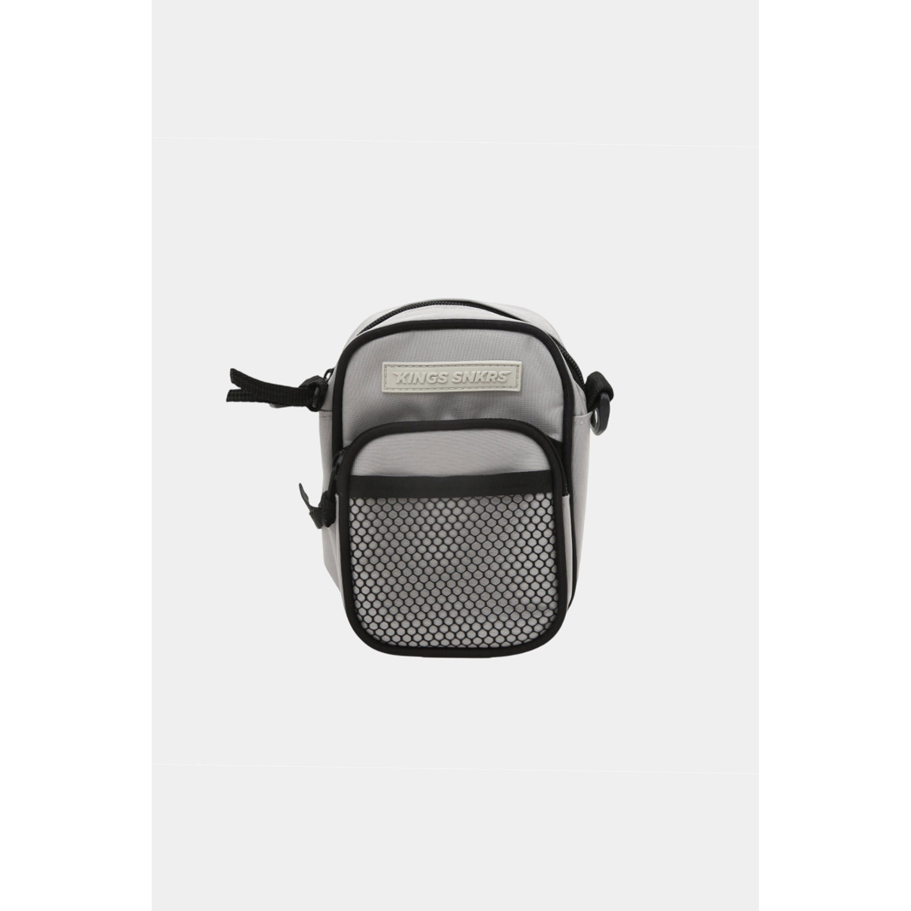 Other Kings SNKRS Mesh Pocket Shoulder Bag – Grey Size ONE SIZE - 1 Thumbnail