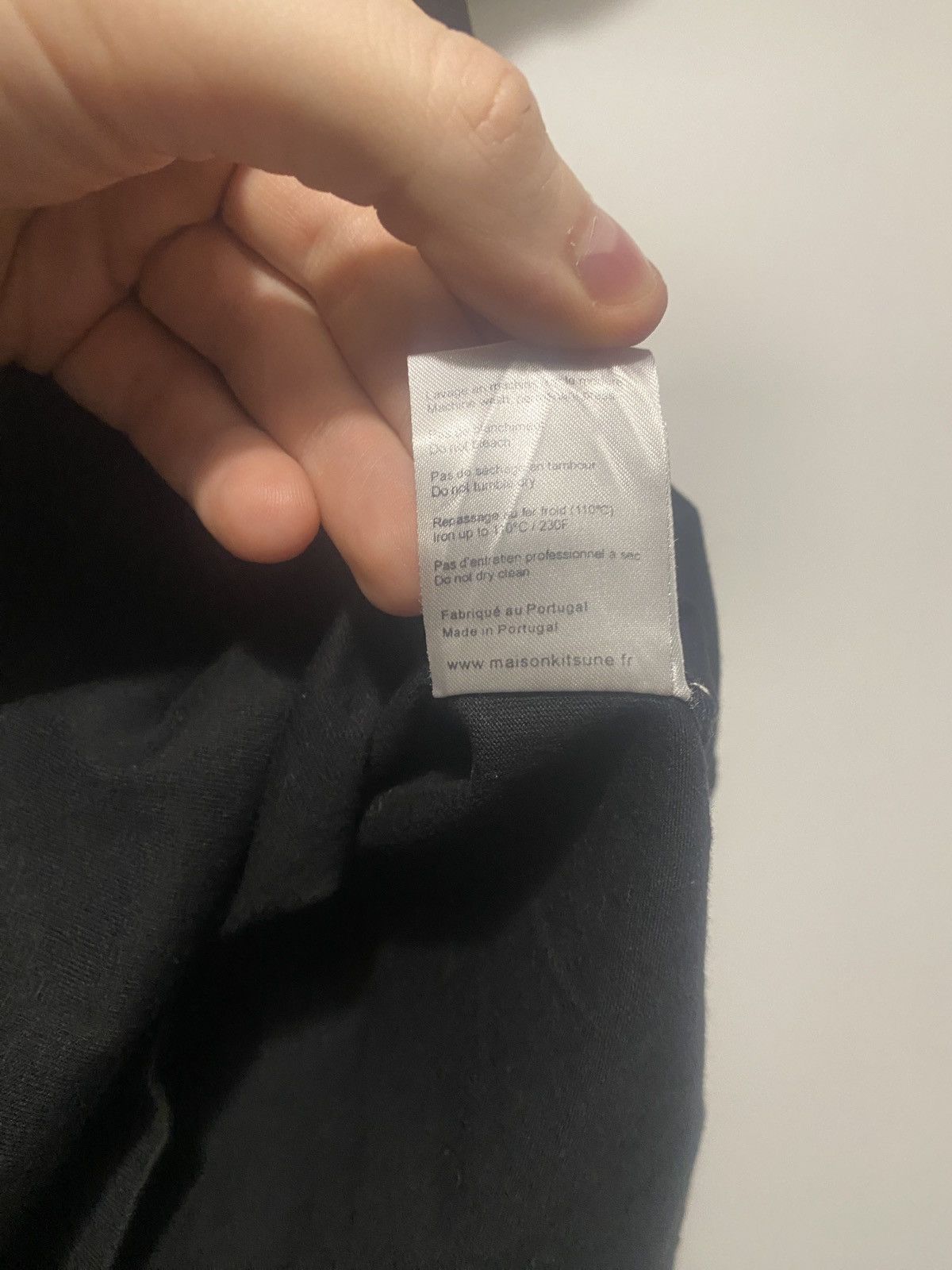 Maison Kitsune Maison kitsune big logo tee Size US M / EU 48-50 / 2 - 4 Thumbnail