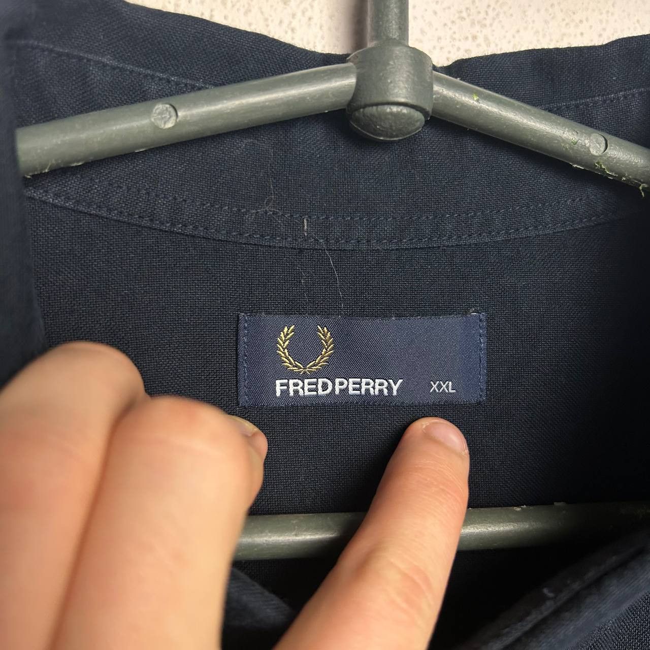 Fred Perry Mens Fred Perry Small logo basic streetwear button shirt Size US XXL / EU 58 / 5 - 4 Thumbnail
