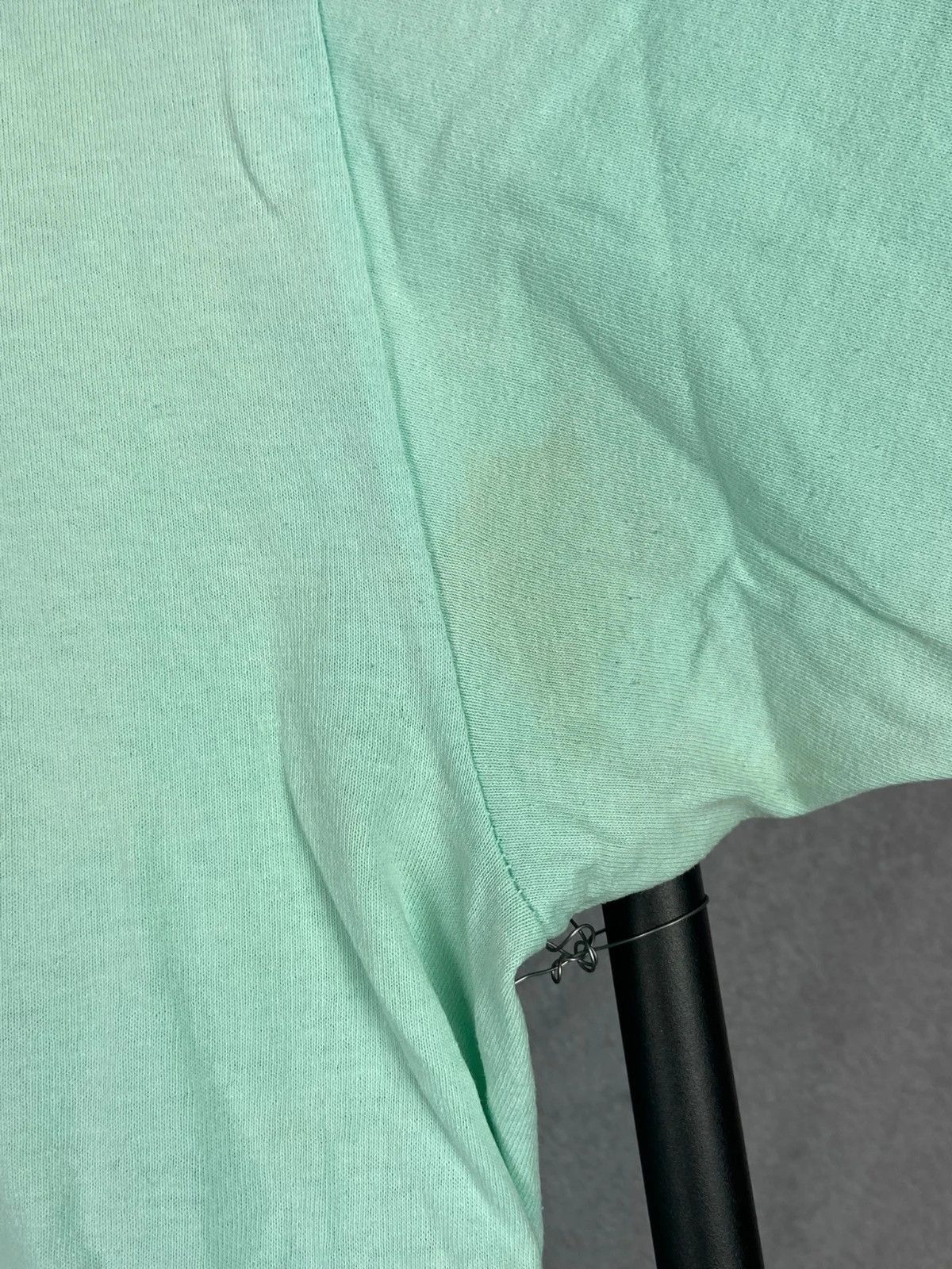 Parlez Parlez mint green t-shirt embroidered logo vintage Size US M / EU 48-50 / 2 - 3 Thumbnail