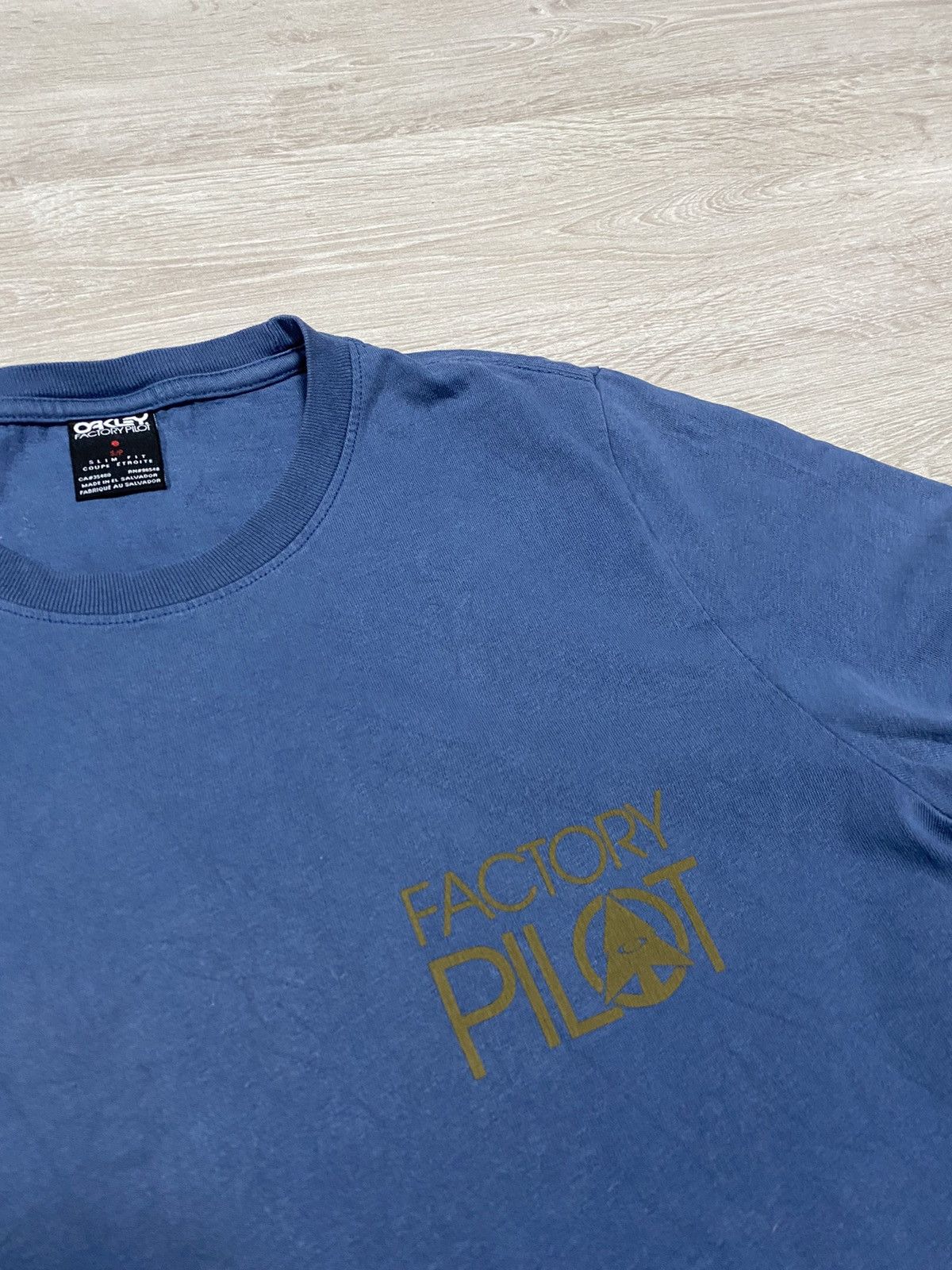 Oakley Vintage OAKLEY Factory Pilot T-shirt big logo sz S Size US S / EU 44-46 / 1 - 6 Thumbnail