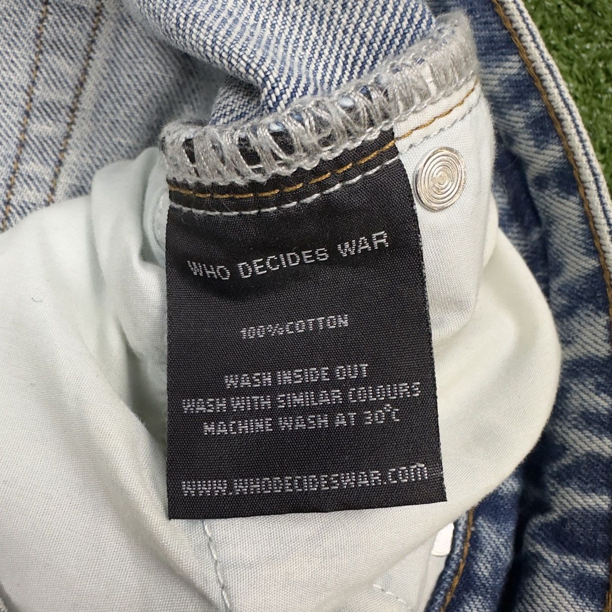 Who Decides War Who Decides War Affinity WDW Denim Jeans 36x36 Ev Bravado Size US 36 / EU 52 - 4 Thumbnail
