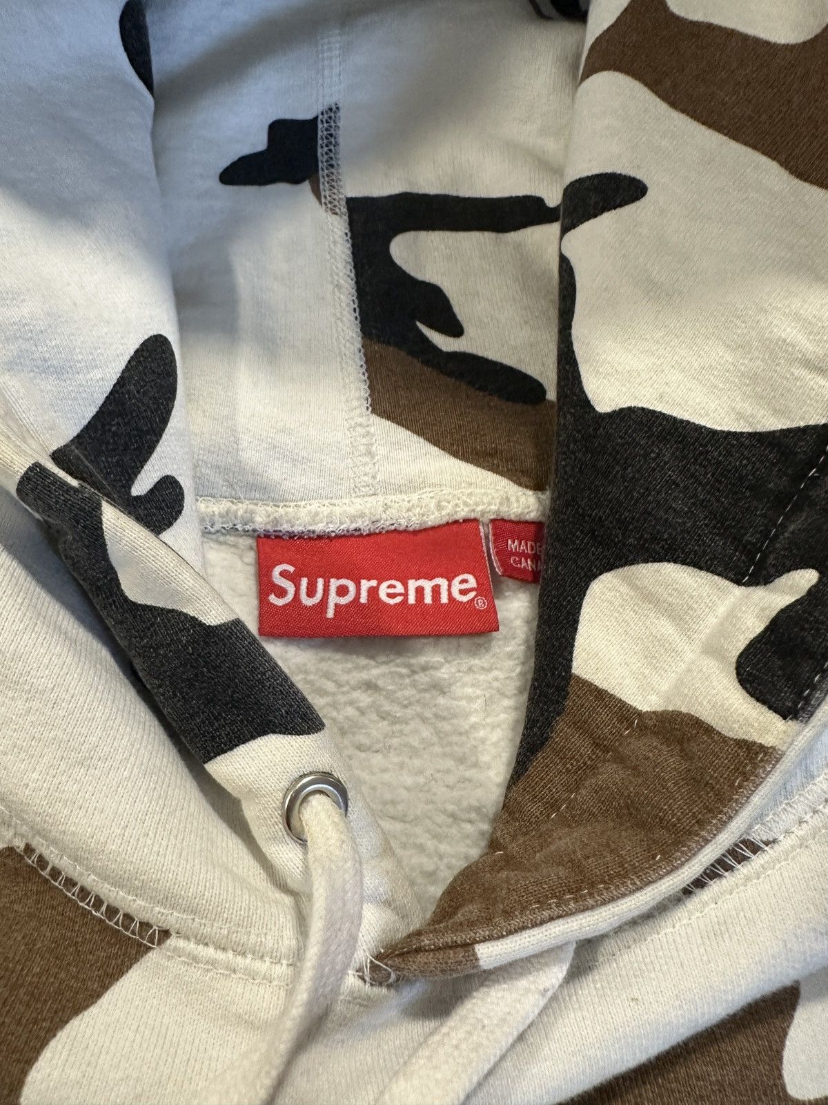 Supreme FW16 Supreme Camo Box Logo Hoodie Size US S / EU 44-46 / 1 - 3 Thumbnail