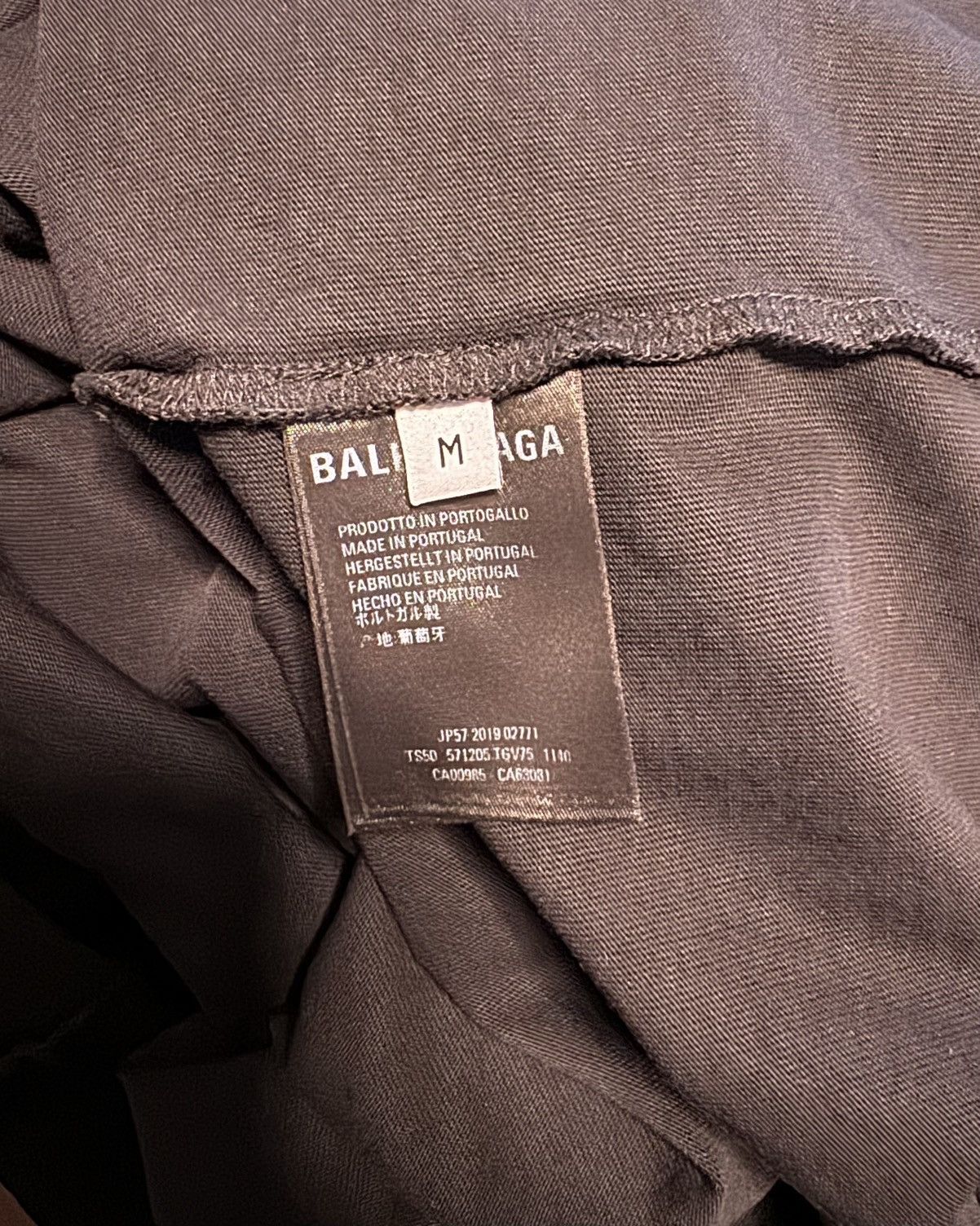 Balenciaga Balenciaga Logo Tee Size US M / EU 48-50 / 2 - 2 Thumbnail