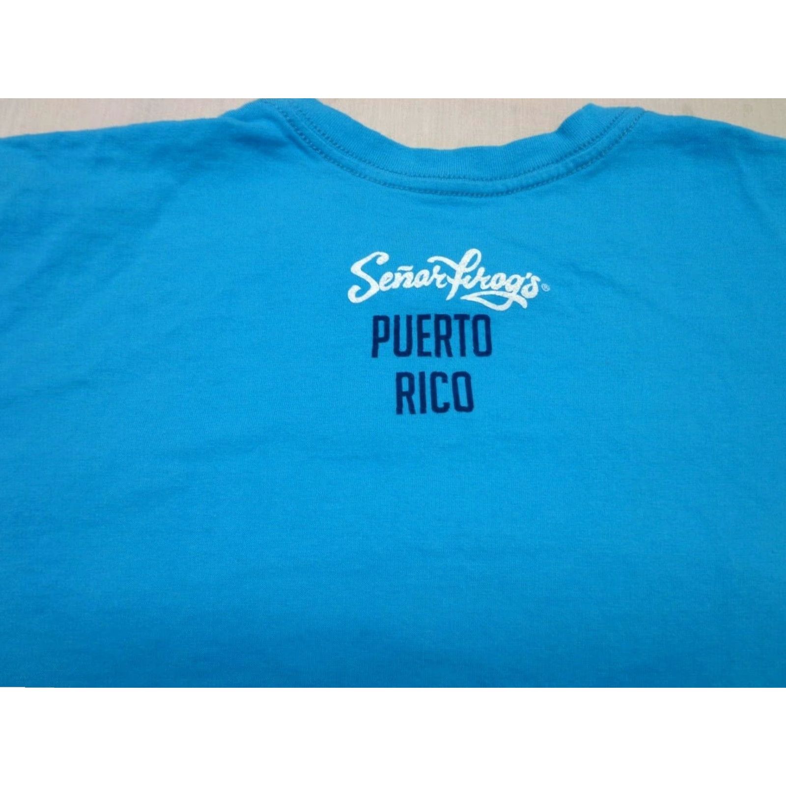 Vintage Senor Frogs Puerto Rico "I'm Really Drunk" Spanish Lessons T-Shirt, Size Small Size US S / EU 44-46 / 1 - 2 Thumbnail