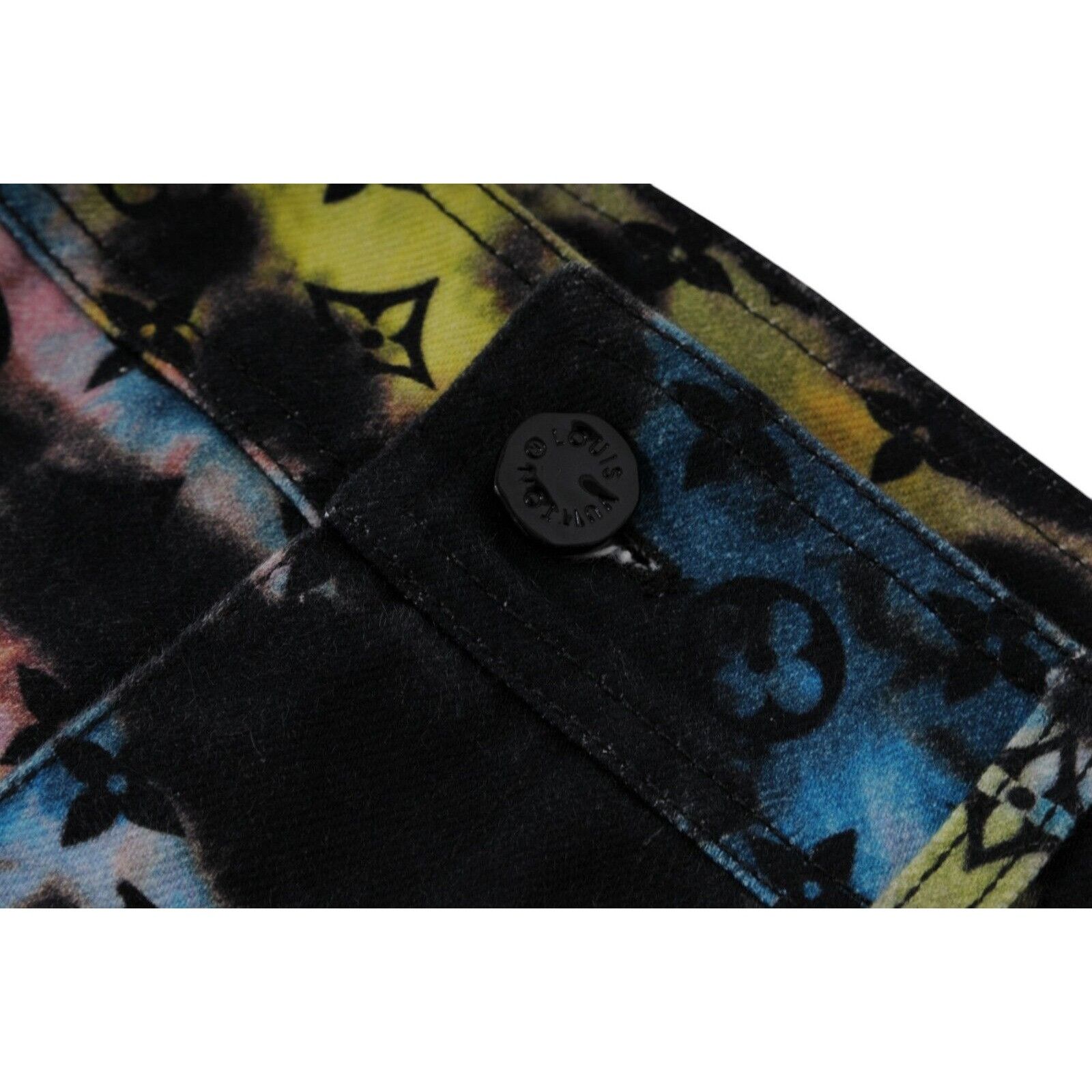 Louis Vuitton Tie Dye Cargo Monogram Cargo Pants Size US 30 / EU 46 - 9 Thumbnail