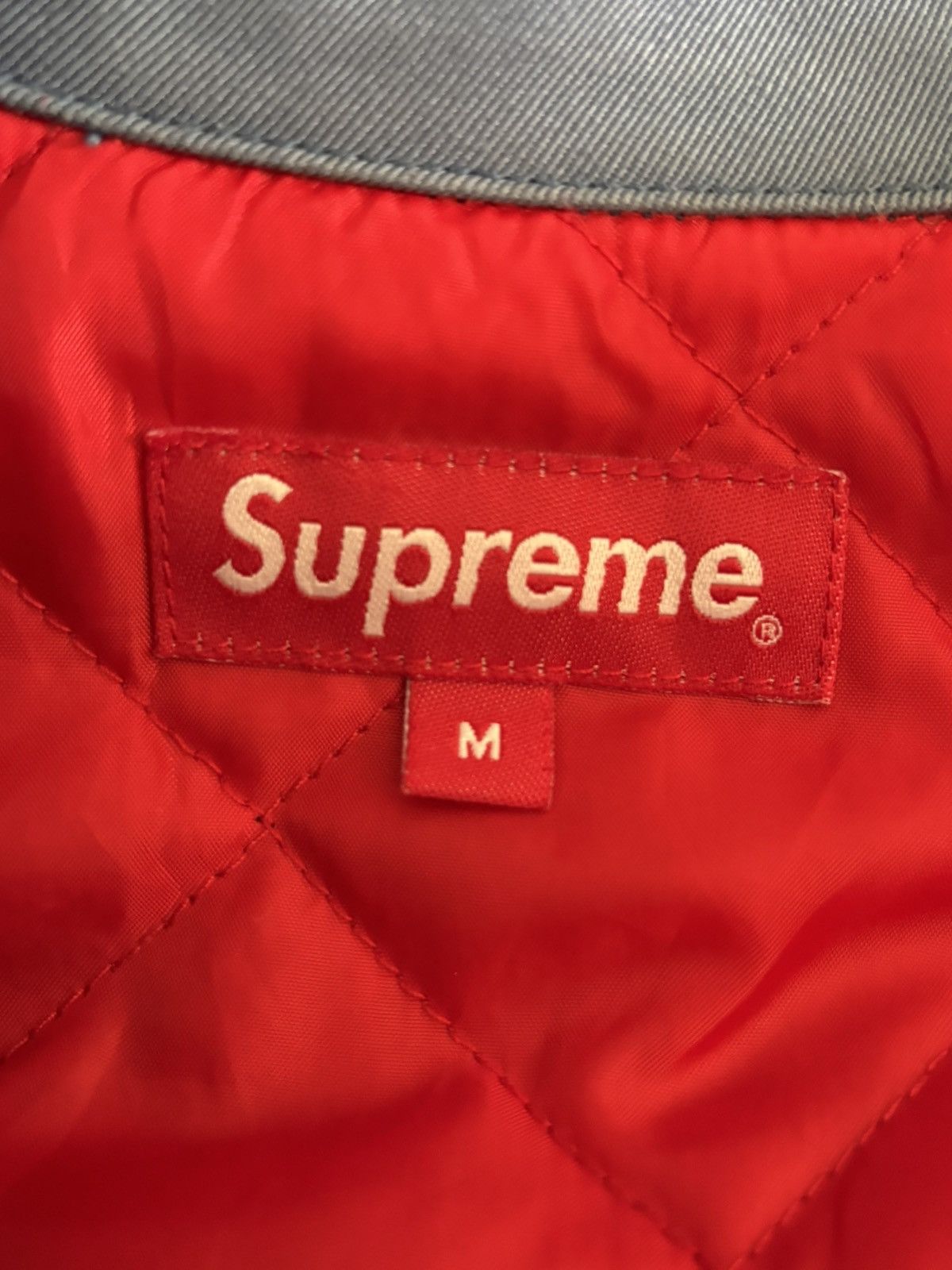 Supreme Supreme Playboy Work Jacket FW16 Blue Size US M / EU 48-50 / 2 - 6 Thumbnail