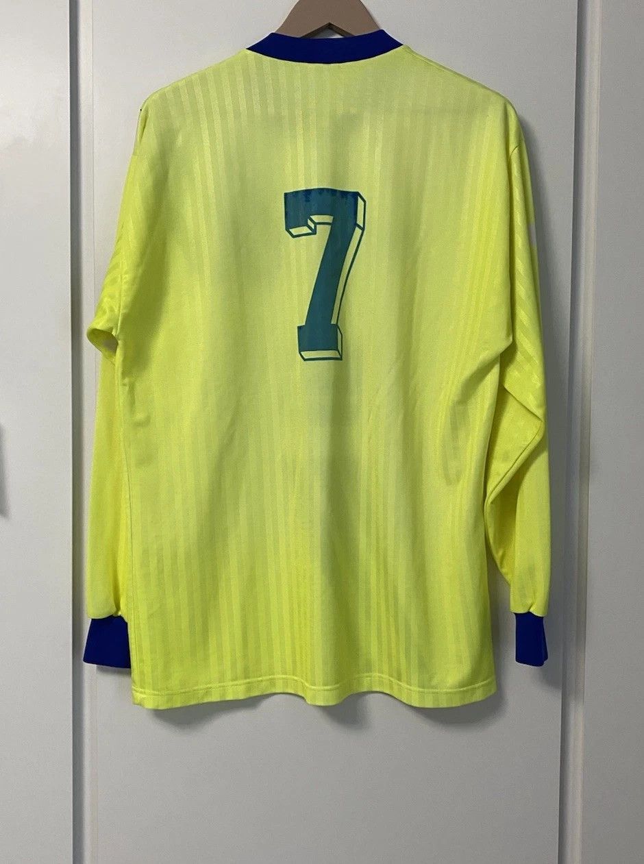 Vintage Vintage 1990s Erima Soccer Football Jersey Long Sleeve Bloke Size US XL / EU 56 / 4 - 7 Thumbnail