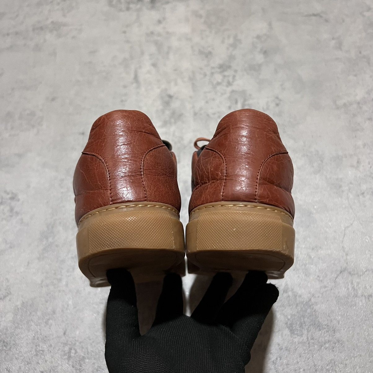Balenciaga Balenciaga Arena Leather Low Sneakers Size US 8 / EU 41 - 7 Thumbnail