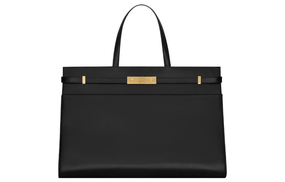 Saint Laurent Paris o1bcso1str1225 Size:OS/Manhattan Large shopping Bag in Black Size ONE SIZE - 1 Preview