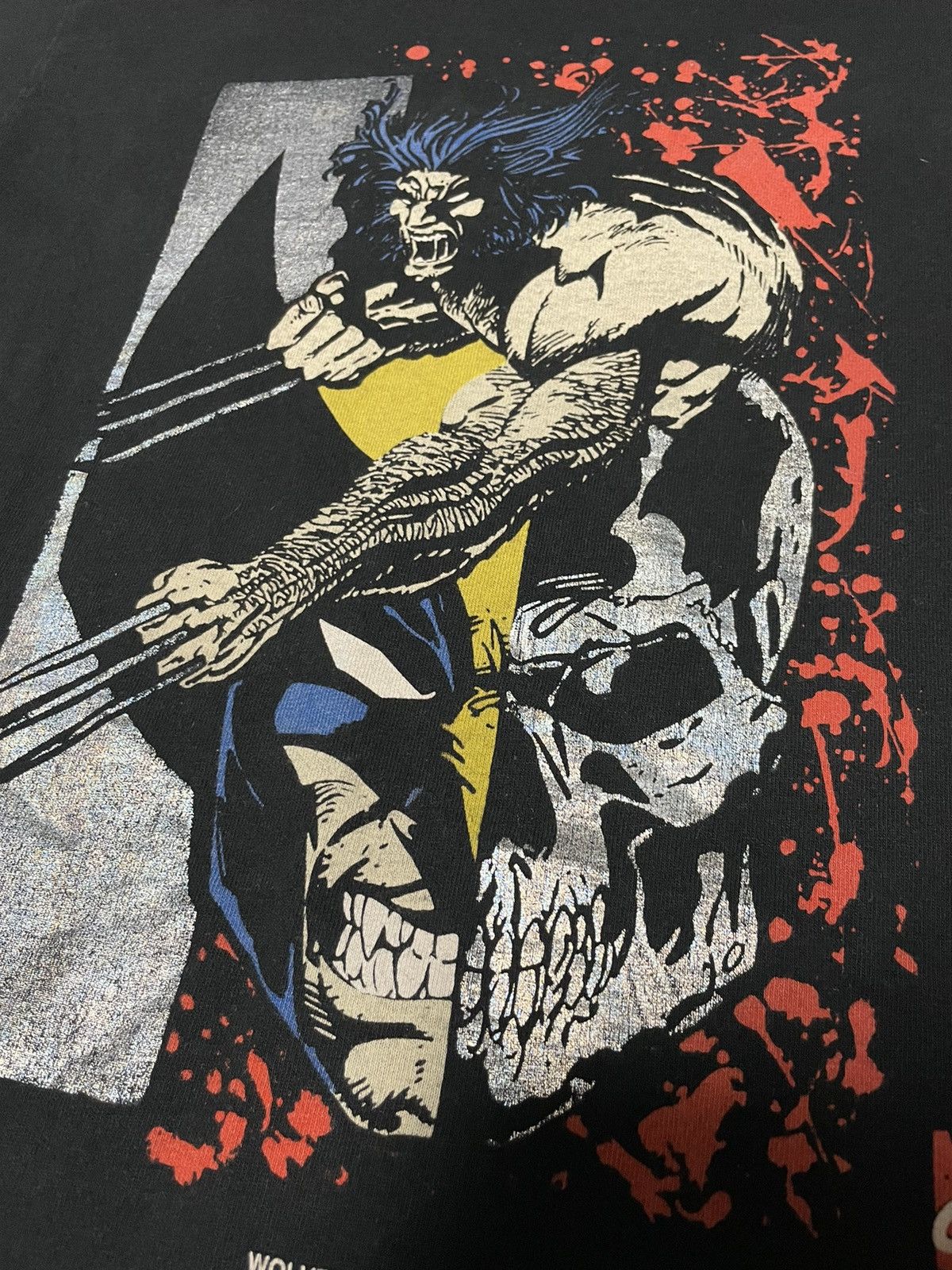 Fruit Of The Loom × Marvel Comics × Vintage Vintage 1993 Wolverine Marvel Comics Tee Size US M / EU 48-50 / 2 - 3 Thumbnail