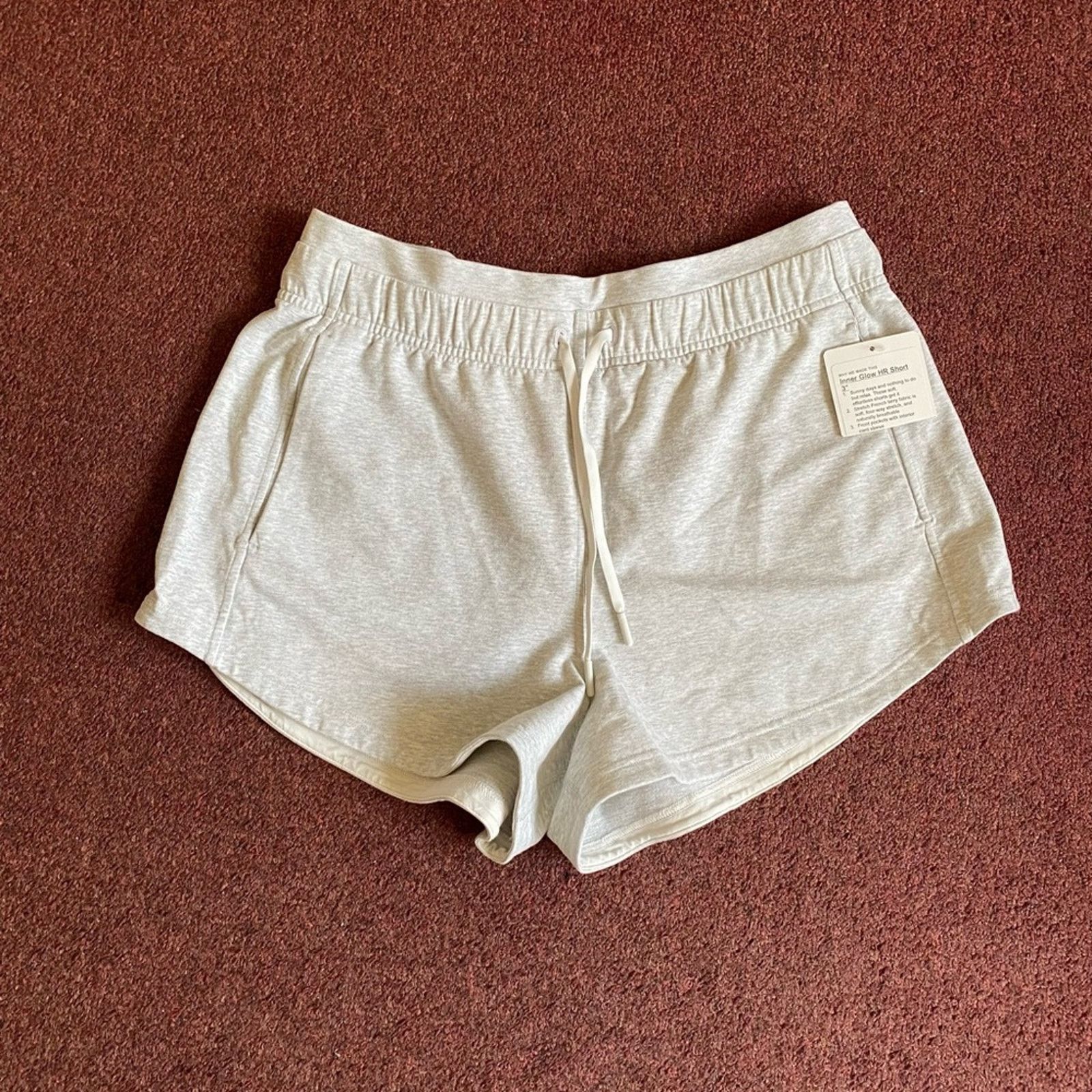 Lululemon NWT Lululemon Inner Glow HR Short 3" *Terry Size 32" / US 10 / IT 46 - 4 Thumbnail