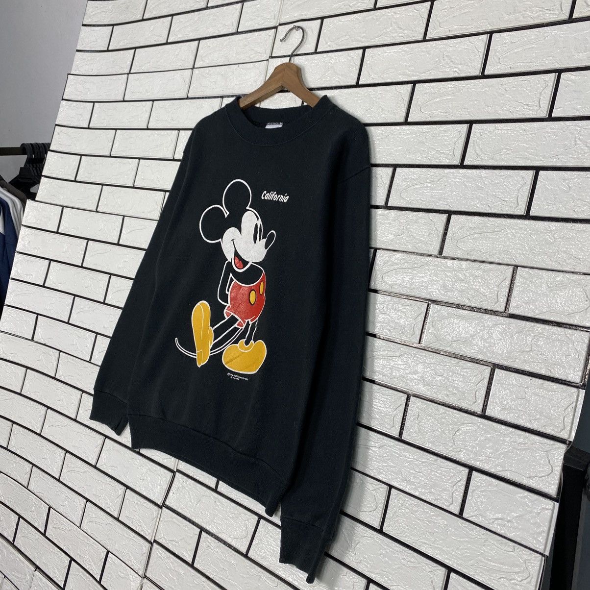 Vintage The Walls Disney Company Tultex Mickey Mouse Big Logo Size US M / EU 48-50 / 2 - 3 Thumbnail