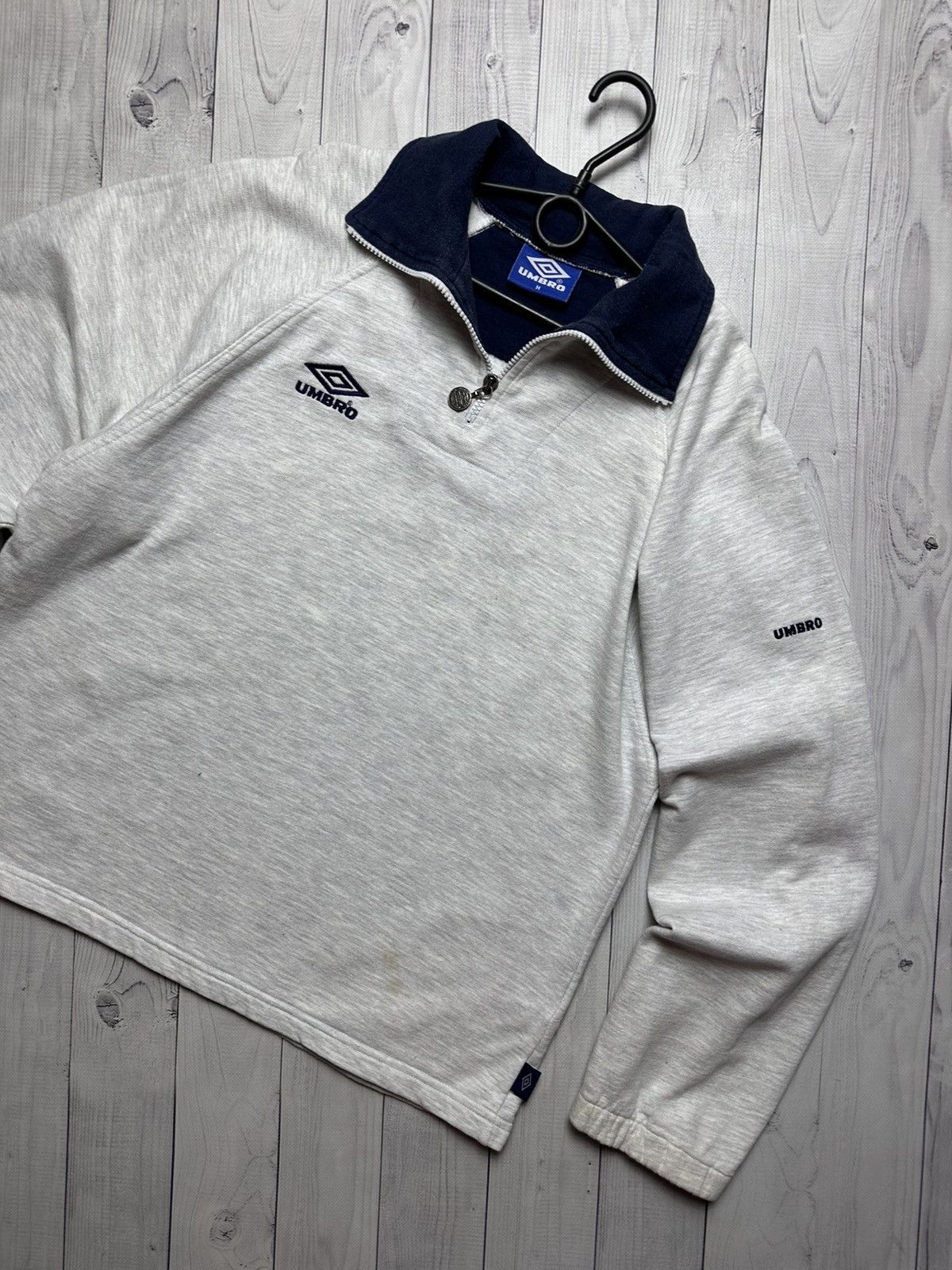 Umbro Vintage Umbro Pro training sweatshirt logo size M Size US M / EU 48-50 / 2 - 2 Thumbnail