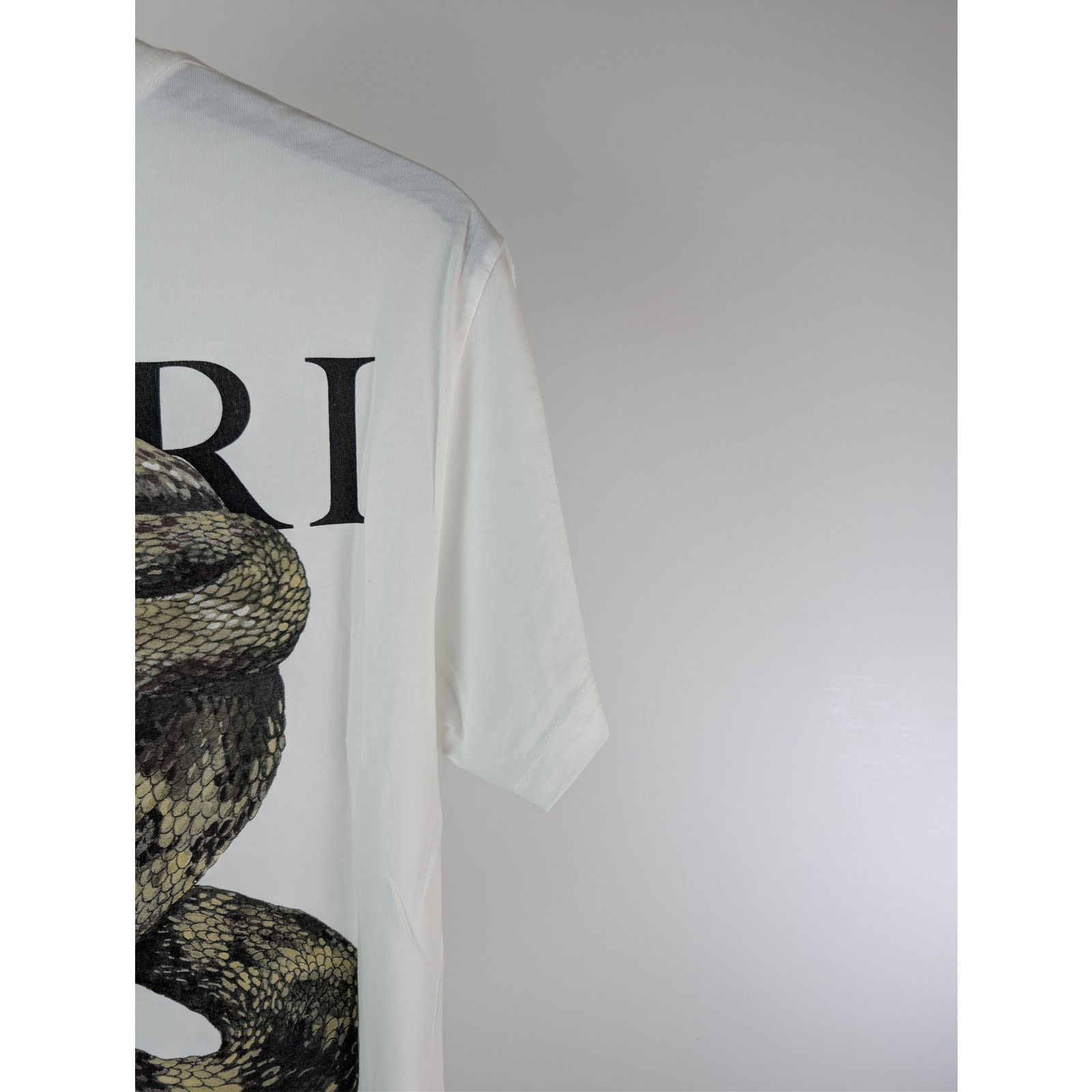 Amiri o1rshd1 Amiri Snake Tee T-Shirt in White Size US XS / EU 42 / 0 - 13 Thumbnail