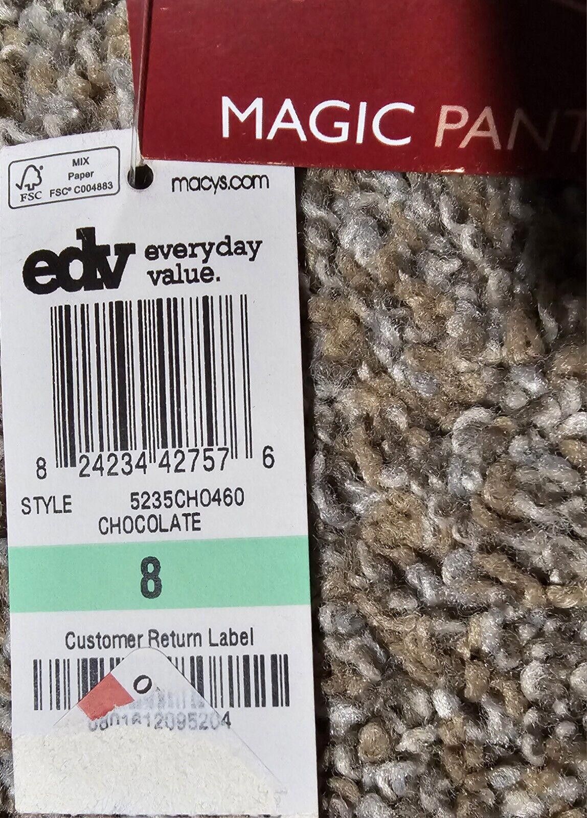 Designer NWT JM Collection Trouser Chocolate Brown 8 Macys MAGIC PANT Size 30" / US 8 / IT 44 - 4 Thumbnail