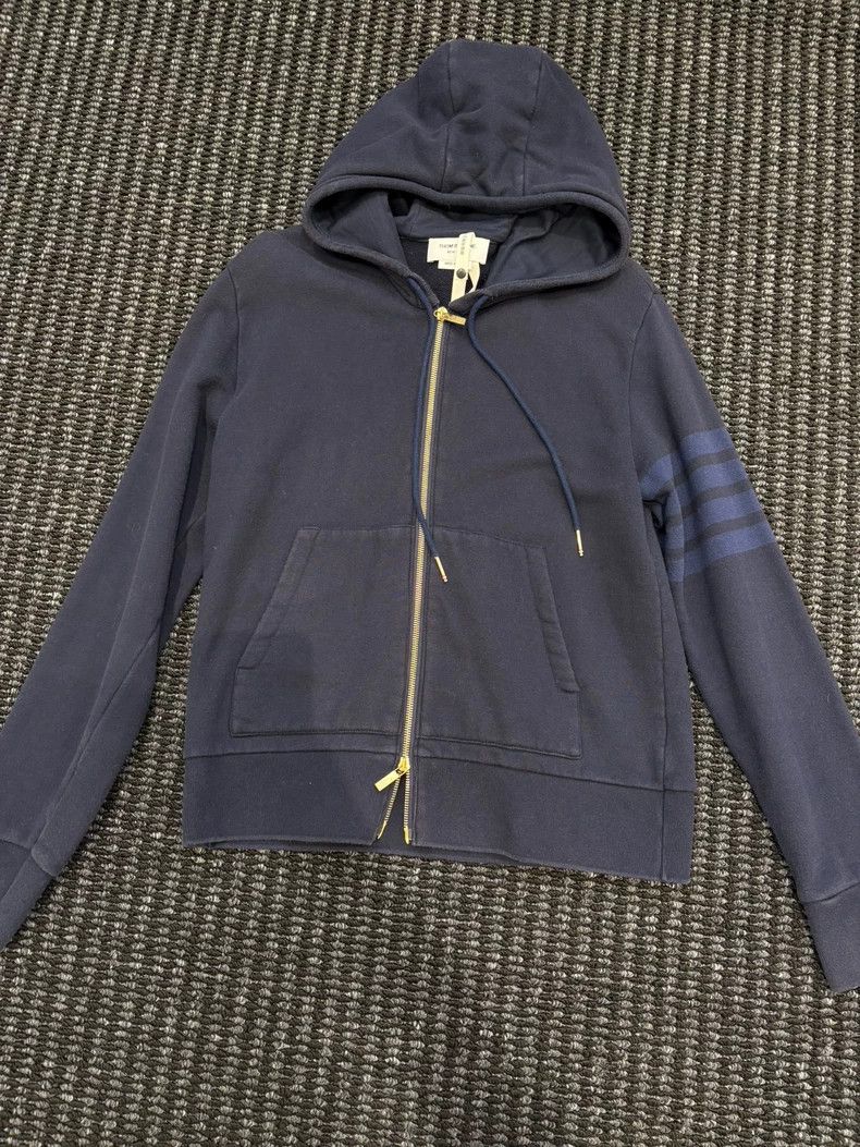 Thom Browne Thom Browne Blue overcoat Size US S / EU 44-46 / 1 - 1 Thumbnail
