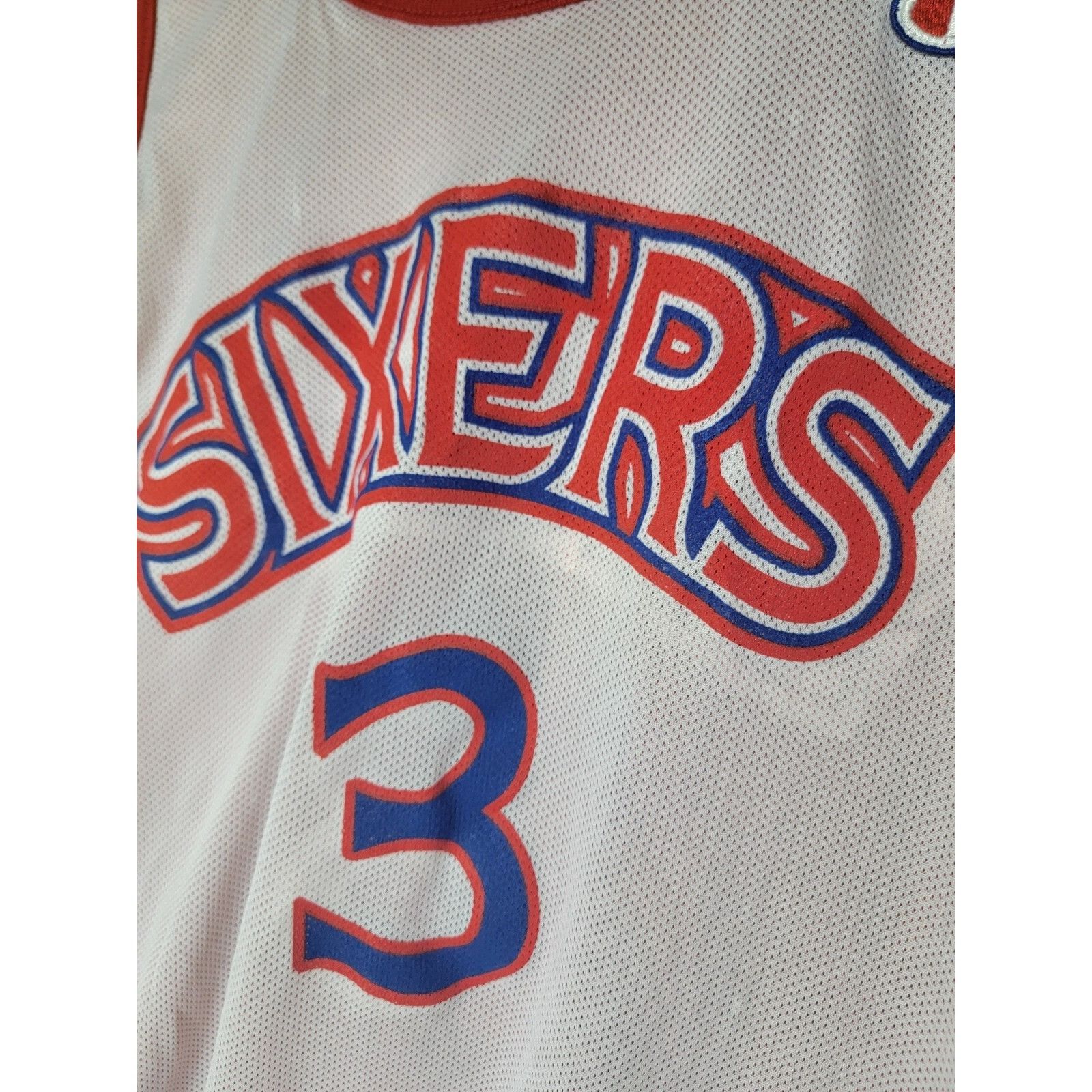 Champion Rare Vintage Allen Iverson Reversible Jersey 76ers Rookie Ye Size US XXL / EU 58 / 5 - 7 Thumbnail