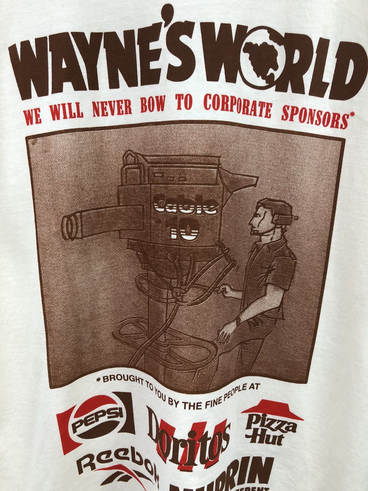 Other Patti Lapel Wayne’s World Sponsors Beige T-Shirt Small Size US S / EU 44-46 / 1 - 4 Thumbnail