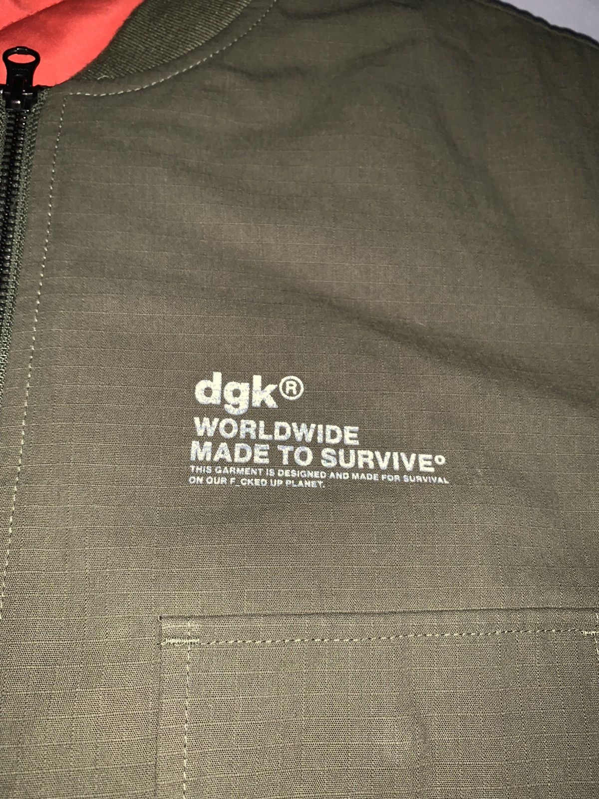 DGK Double Sided Quilted Bomber Size US L / EU 52-54 / 3 - 3 Thumbnail