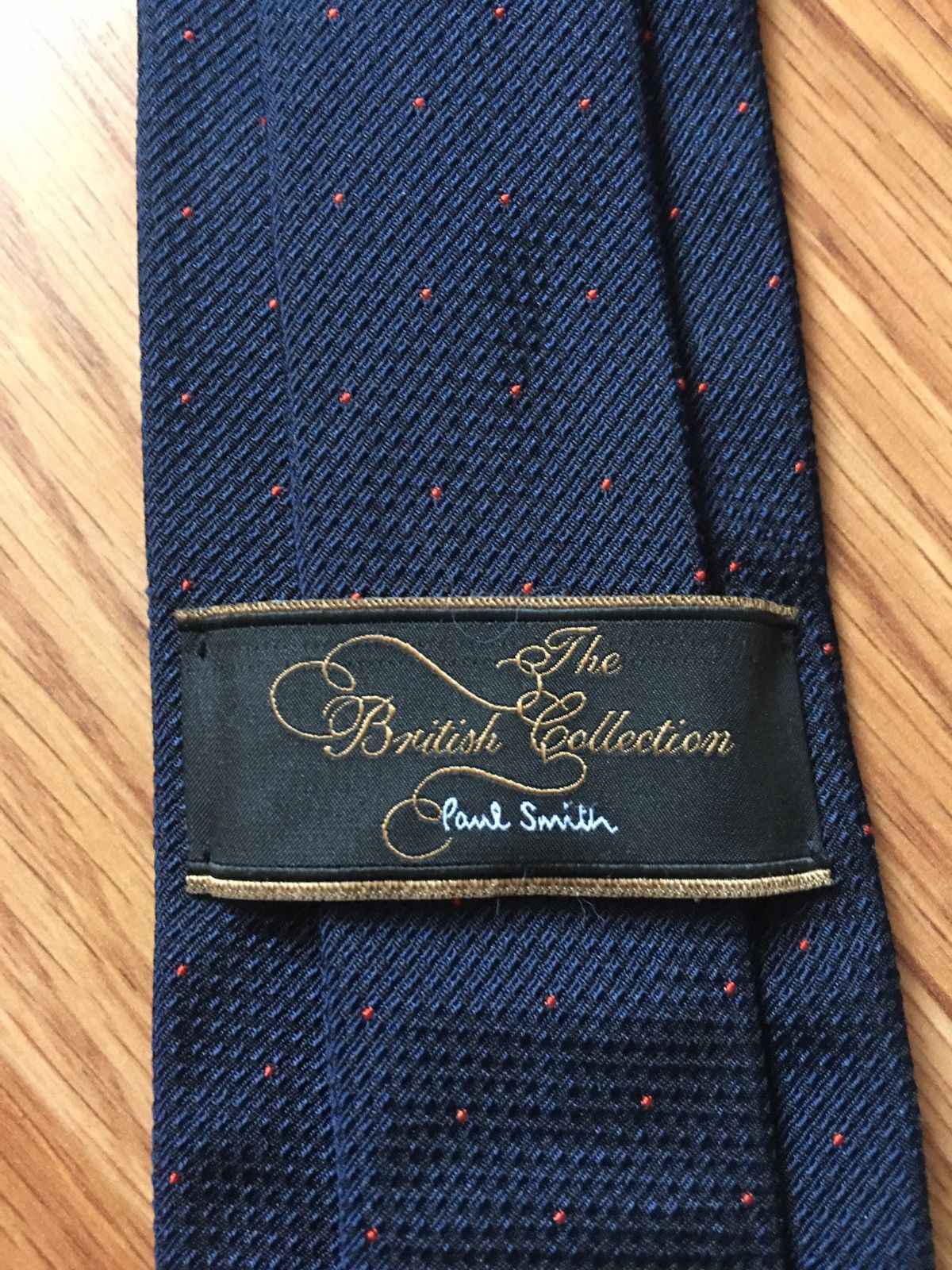 Paul Smith Paul Smith British Collection Blue Silk Mens Tie Size ONE SIZE - 2 Thumbnail
