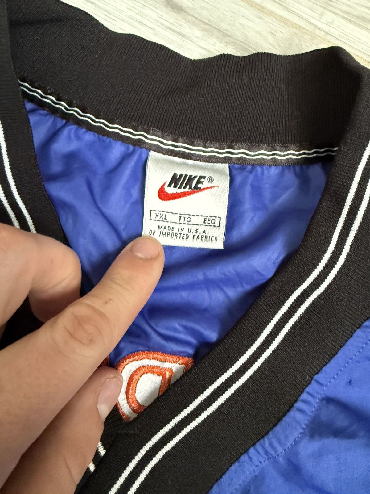 Nike × Vintage Vintage 90’s KNVB Nike Soccer Jersey Jacket Nederland shirt Size US XXL / EU 58 / 5 - 5 Thumbnail