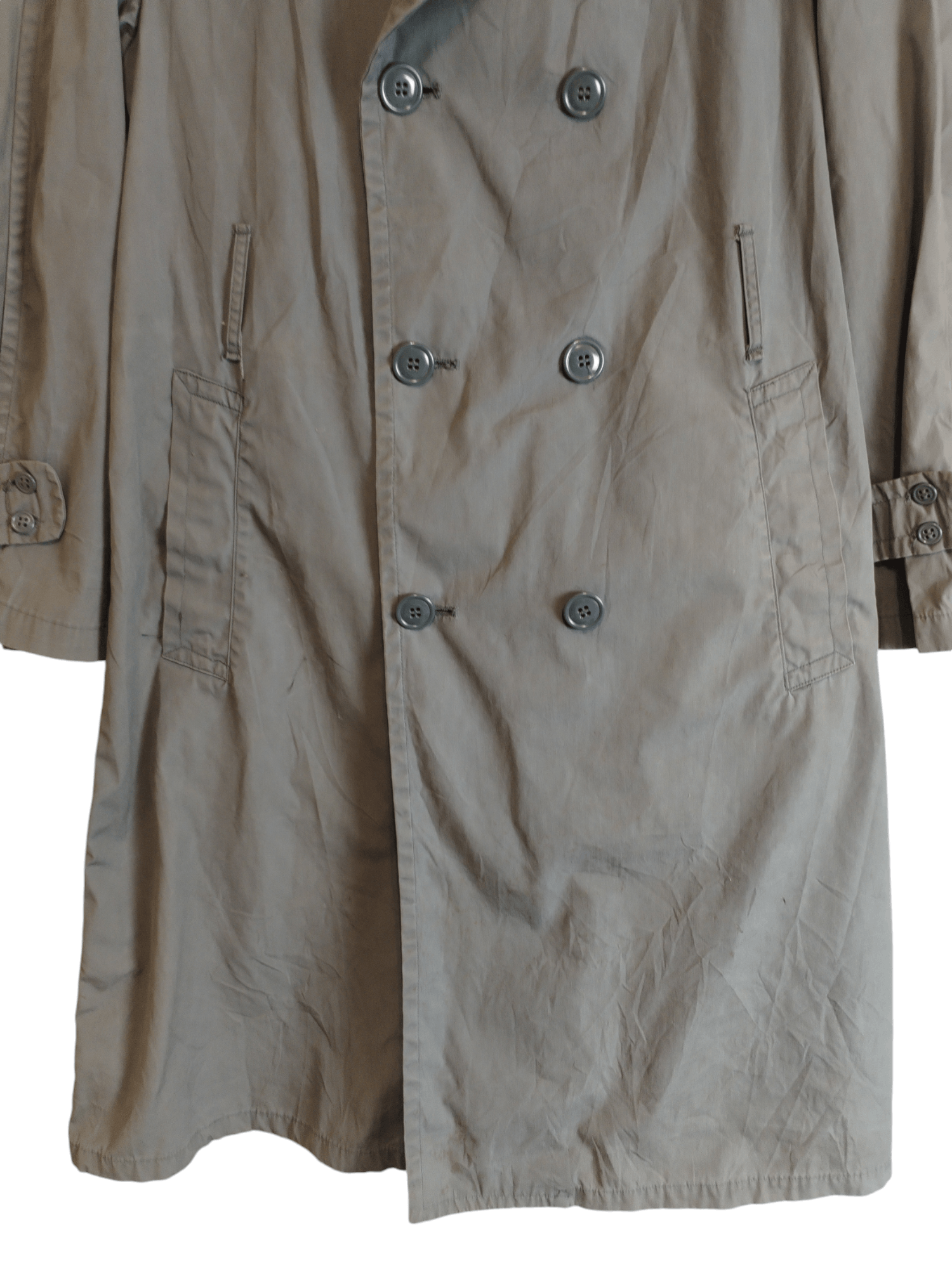 Vintage Vintage 60s Quarpel Cotton Nylon Military Raincoat Size US M / EU 48-50 / 2 - 4 Thumbnail