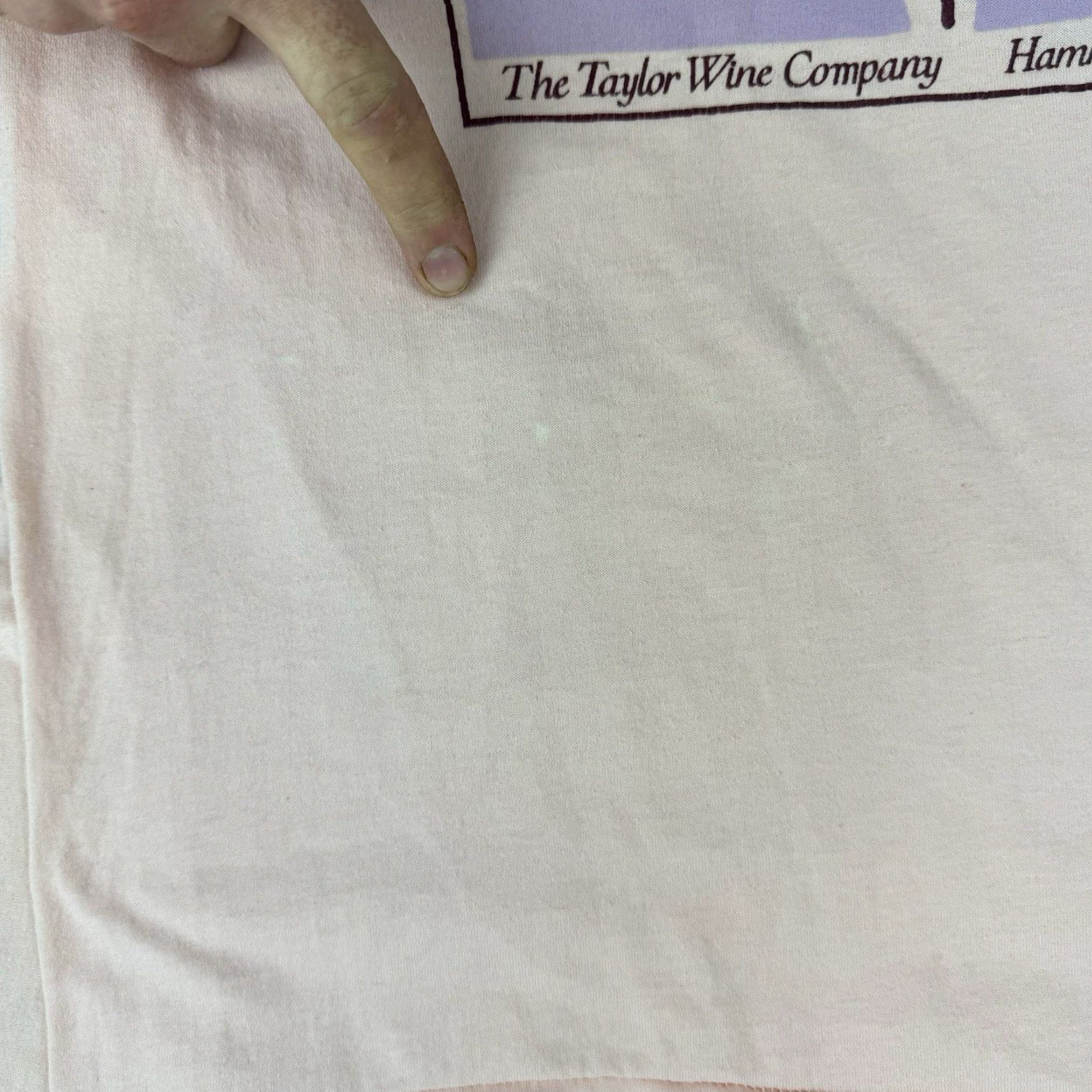 Hanes VINTAGE Hanes T-Shirt Men Adult Medium Pink 80s 90s USA Beverage Coffee Shop Shirt Size US M / EU 48-50 / 2 - 4 Thumbnail