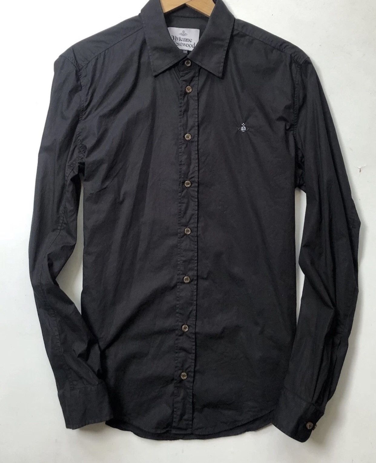 Vivienne Westwood Vivienne Westwood MAN Black Shirt Size 50 IT L – Orb Logo Size US M / EU 48-50 / 2 - 6 Thumbnail