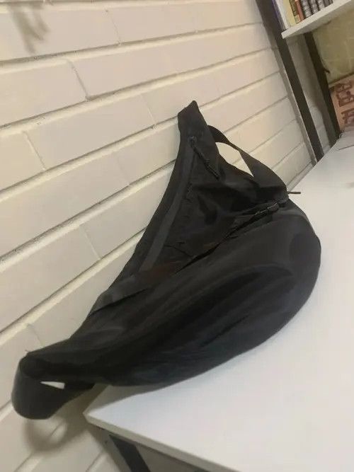 Designer Shoulder Nylon Roomy Bag Japanese Harajuku style Zipper Size ONE SIZE - 7 Thumbnail