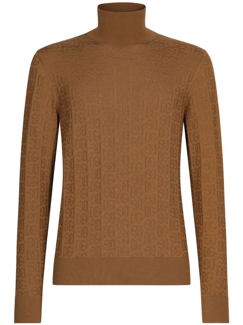 Dolce & Gabbana SILK TURTLE-NECK SWEATER Size US S / EU 44-46 / 1 - 1 Thumbnail