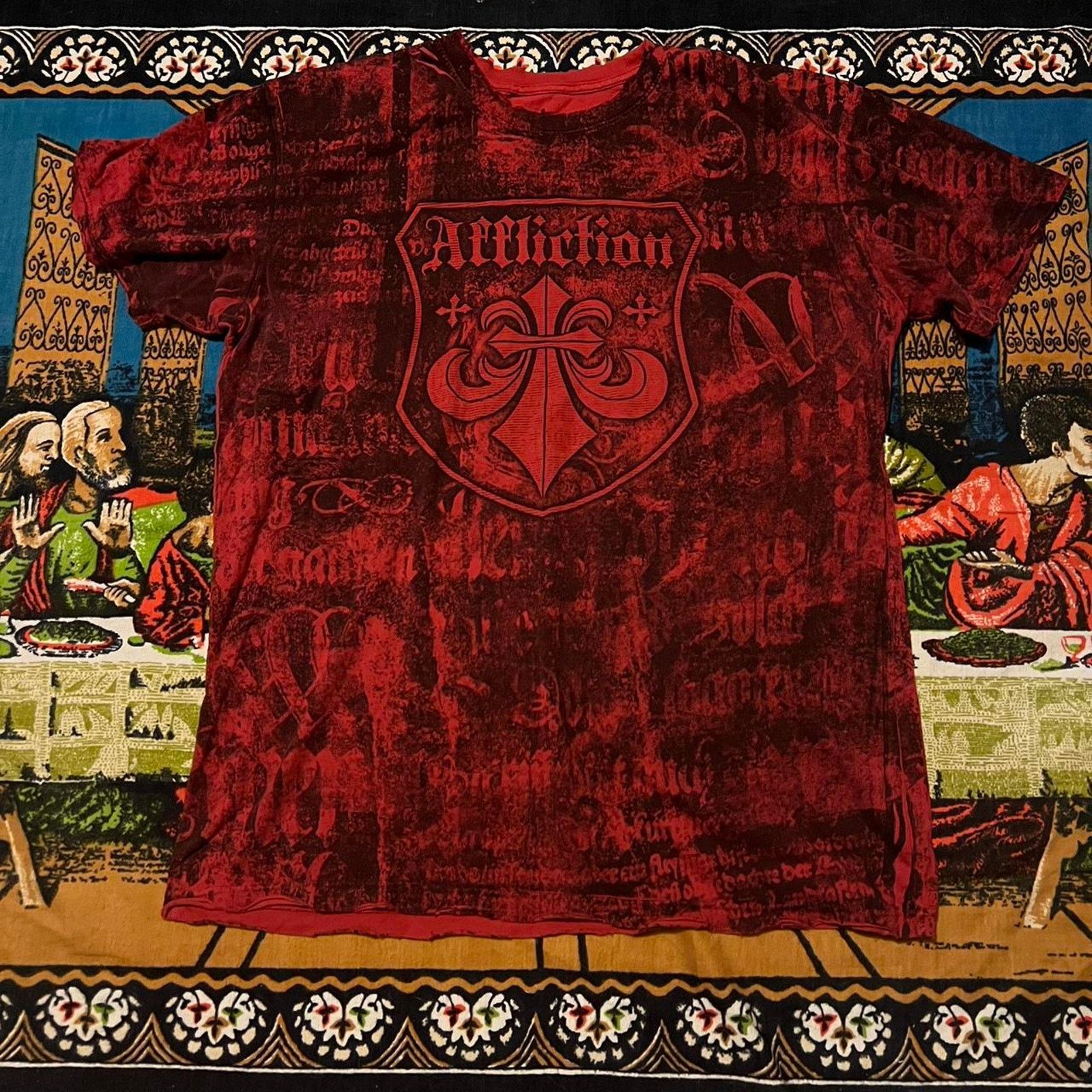 Affliction × JNCO × Tapout Crazy rare affliction shirt xl tapout mma elite grunge y2k Size US XL / EU 56 / 4 - 2 Thumbnail