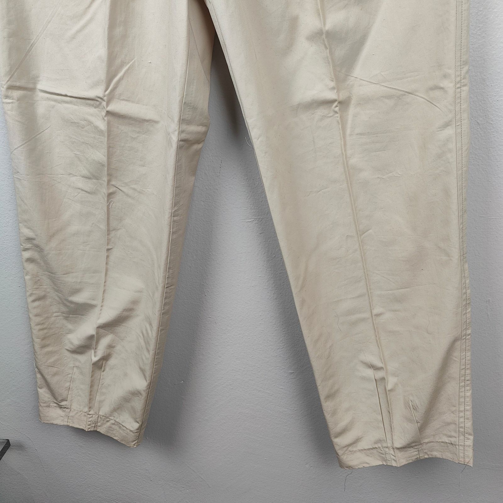 Other Hiromichi Ito Japanese Barrel Pants Mens Medium Khaki Size US 32 / EU 48 - 4 Thumbnail