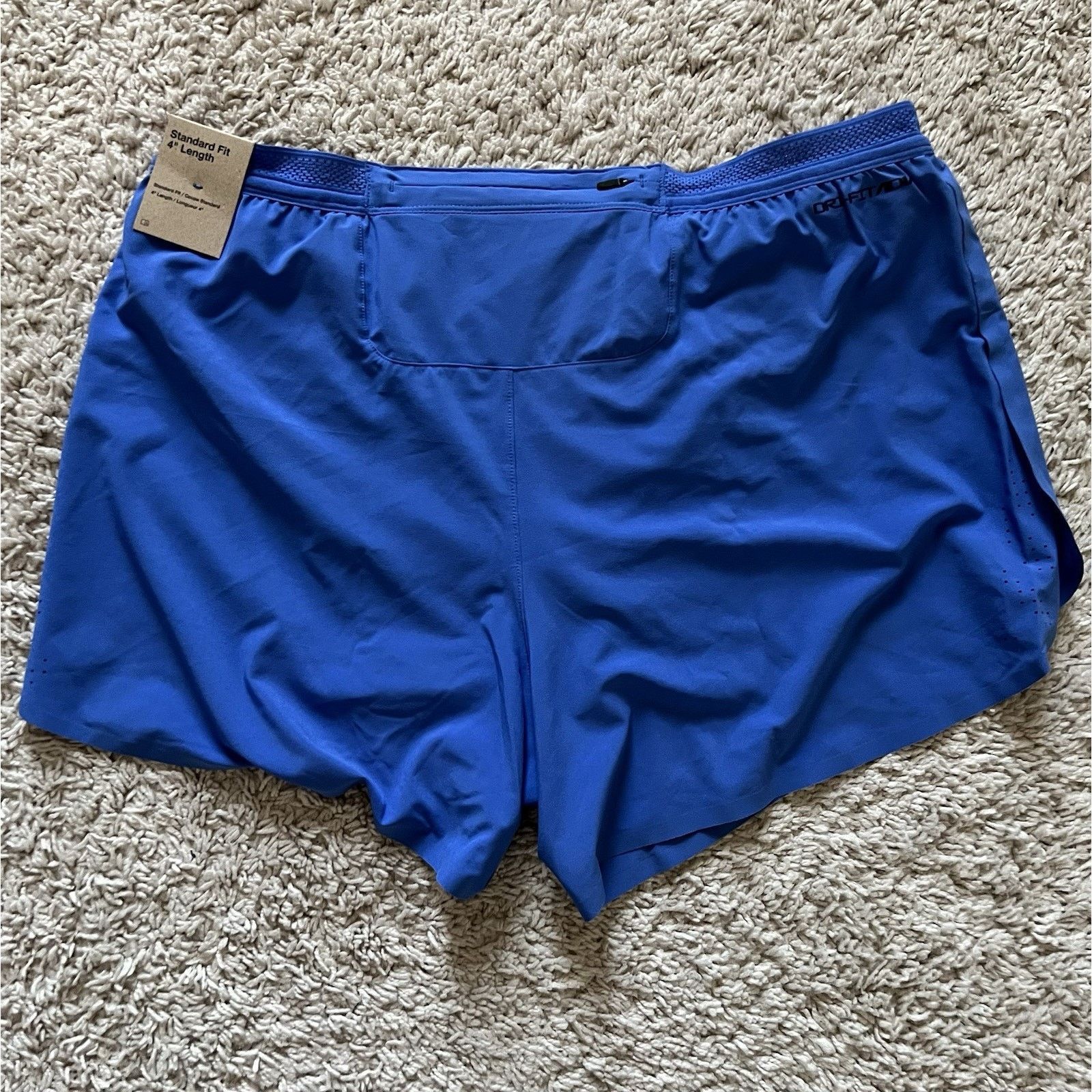 Nike Nike Aeroswift ADV 4" Running Shorts Men's Large Blue Size US 32 / EU 48 - 8 Thumbnail
