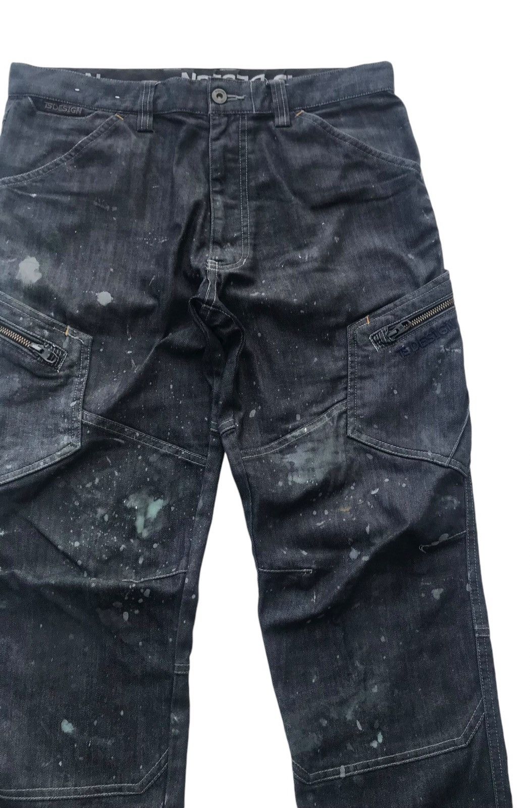 Other TS Design Denim Cargo Streetwear Pants Size US 32 / EU 48 - 4 Thumbnail