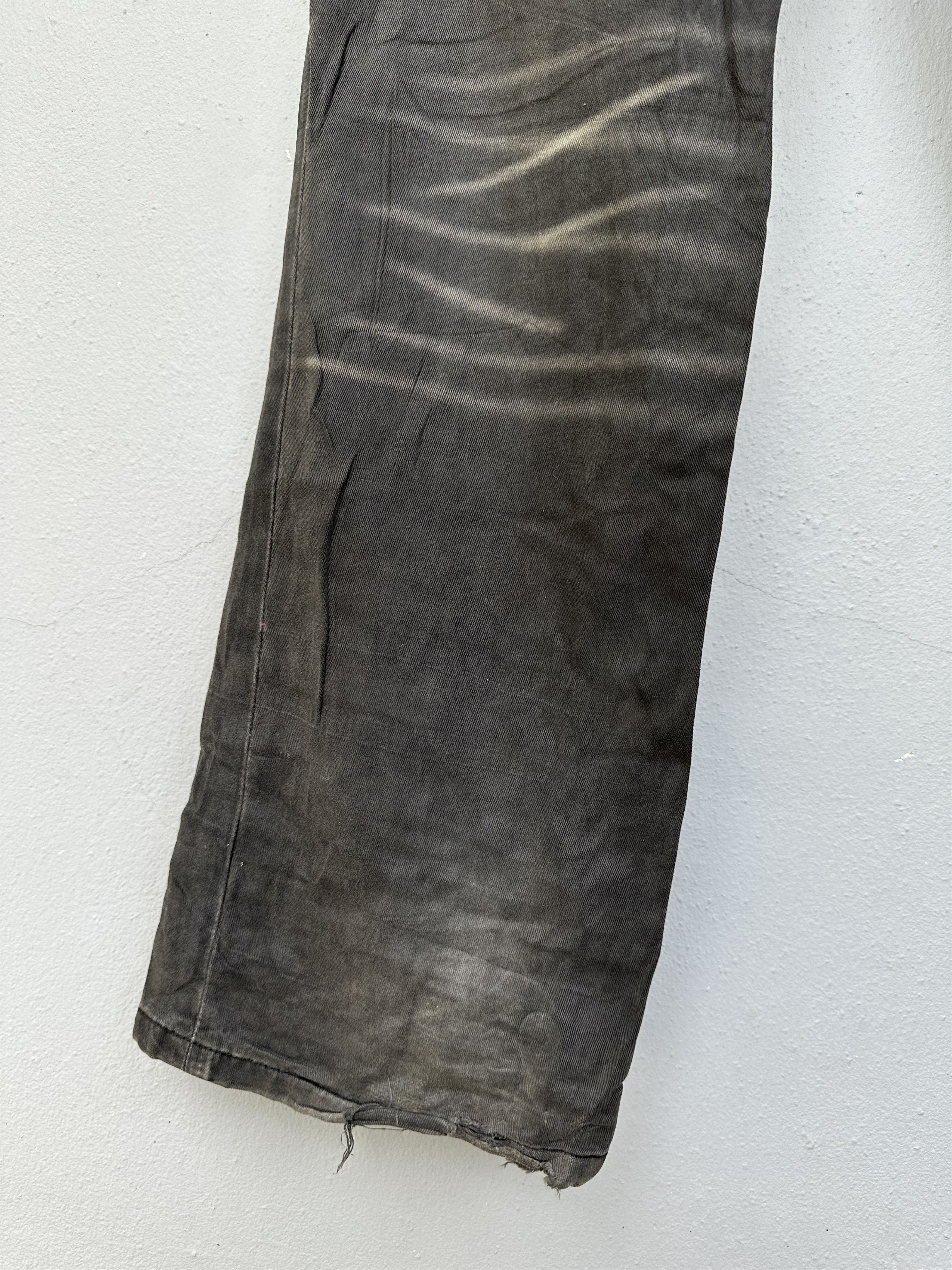 Japanese Brand Rare Savignac De Denim Double Waist Seditionaries Distressed Size US 32 / EU 48 - 20 Thumbnail