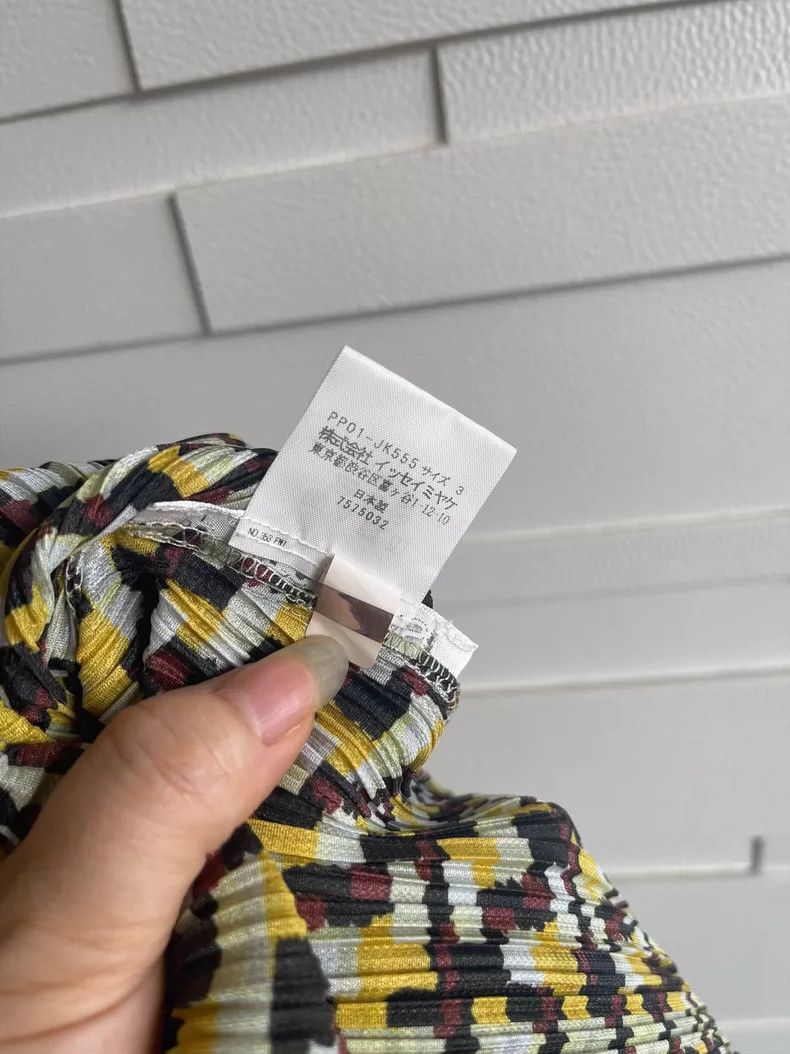 Issey Miyake Issey Miyake size:3 Checked pleated vest Size XS / US 0-2 / IT 36-38 - 3 Thumbnail