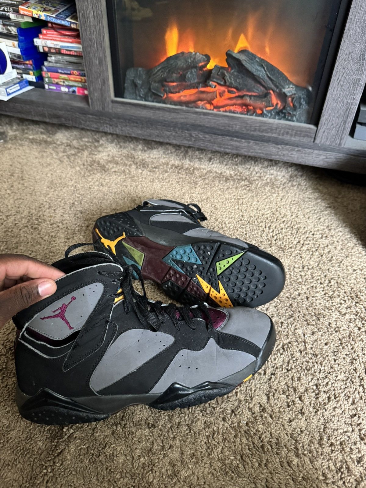 Jordan Brand Jordan 7 Bordeaux Size US 10.5 / EU 43-44 - 9 Thumbnail