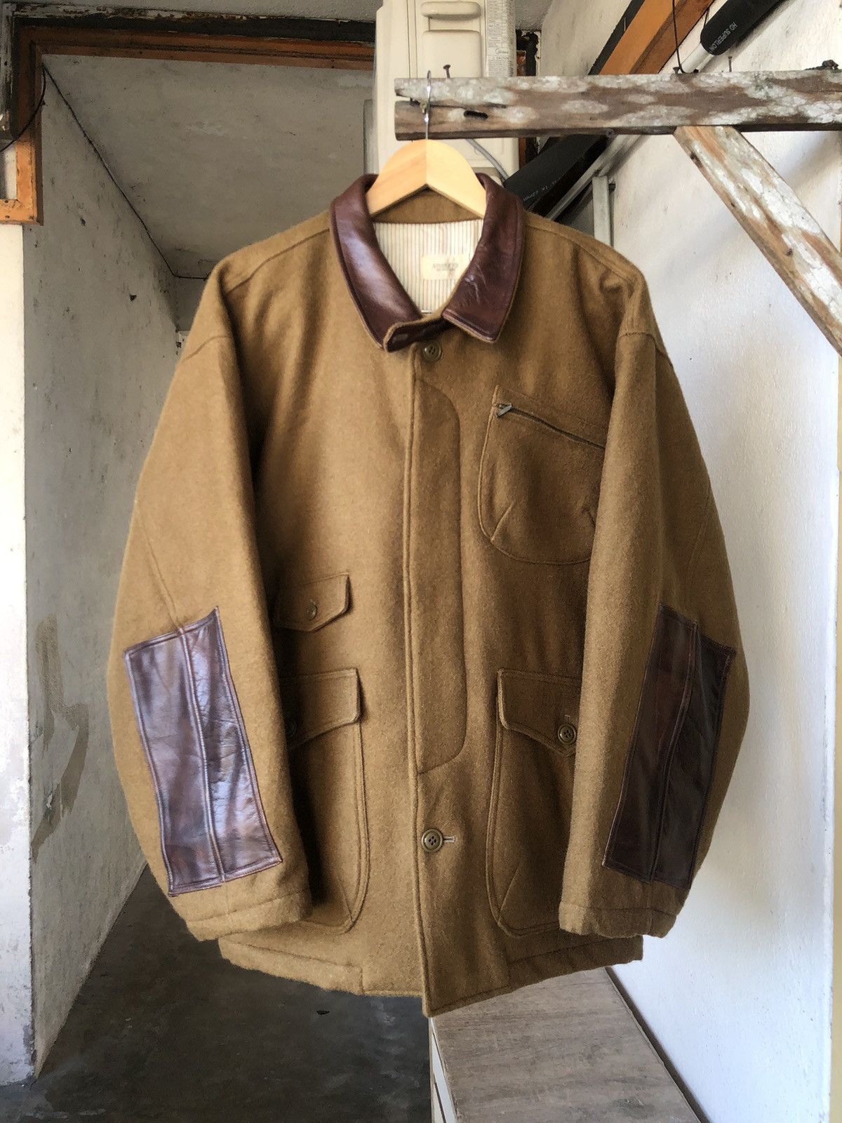 Vintage Rare🔥Vtg Nissley's Boston Club Mackinaw Cruiser Wool Jacket Size US XL / EU 56 / 4 - 1 Thumbnail