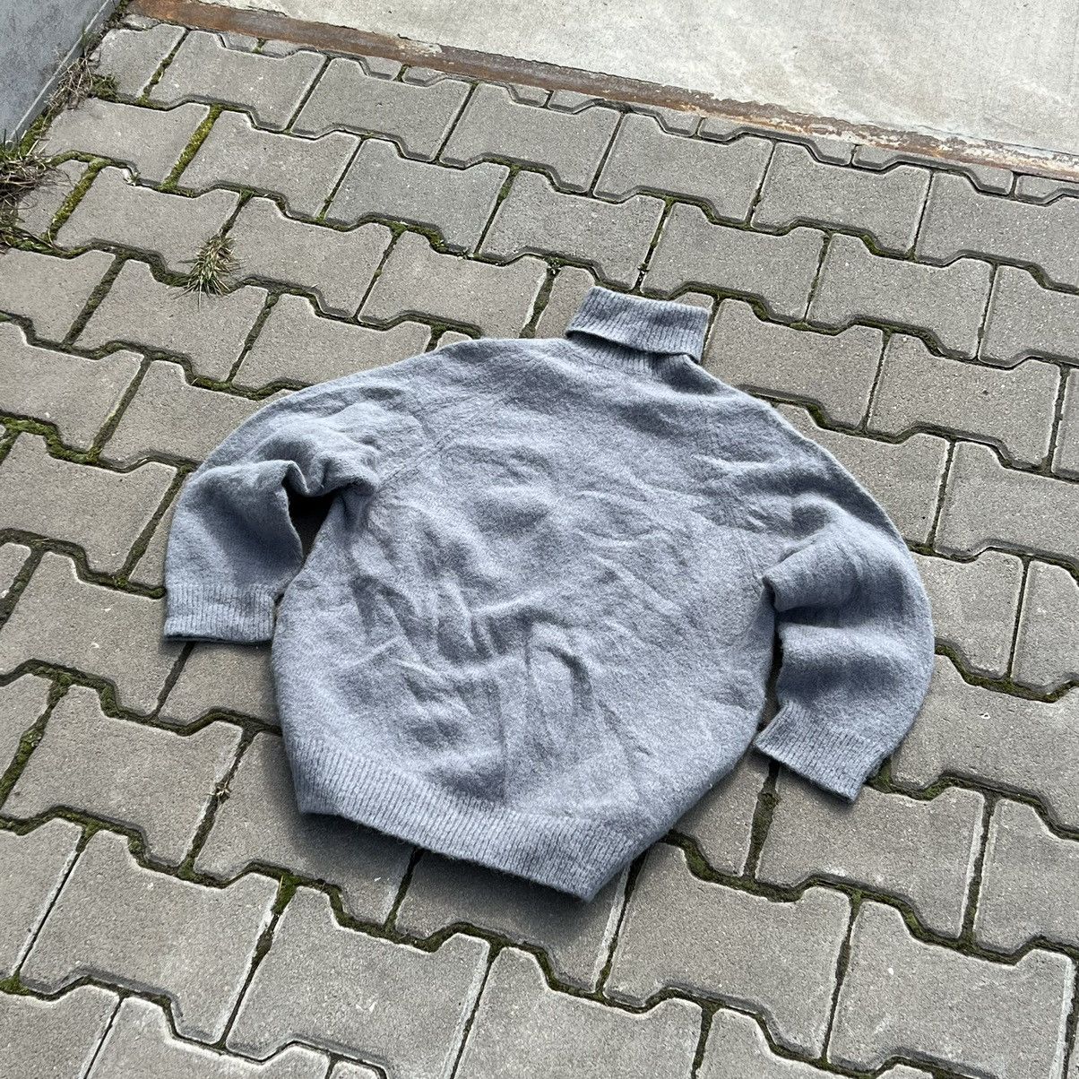 image of Luxury Vintage Dries Van Noten Alpaca Knitwear Sweater in Grey, Men's (Size Medium)