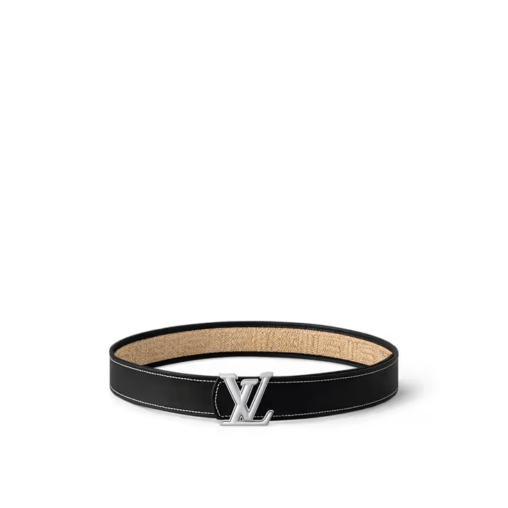 Louis Vuitton LV Dimension Raffia 40MM Reversible Belt 90cm Size ONE SIZE - 3 Thumbnail