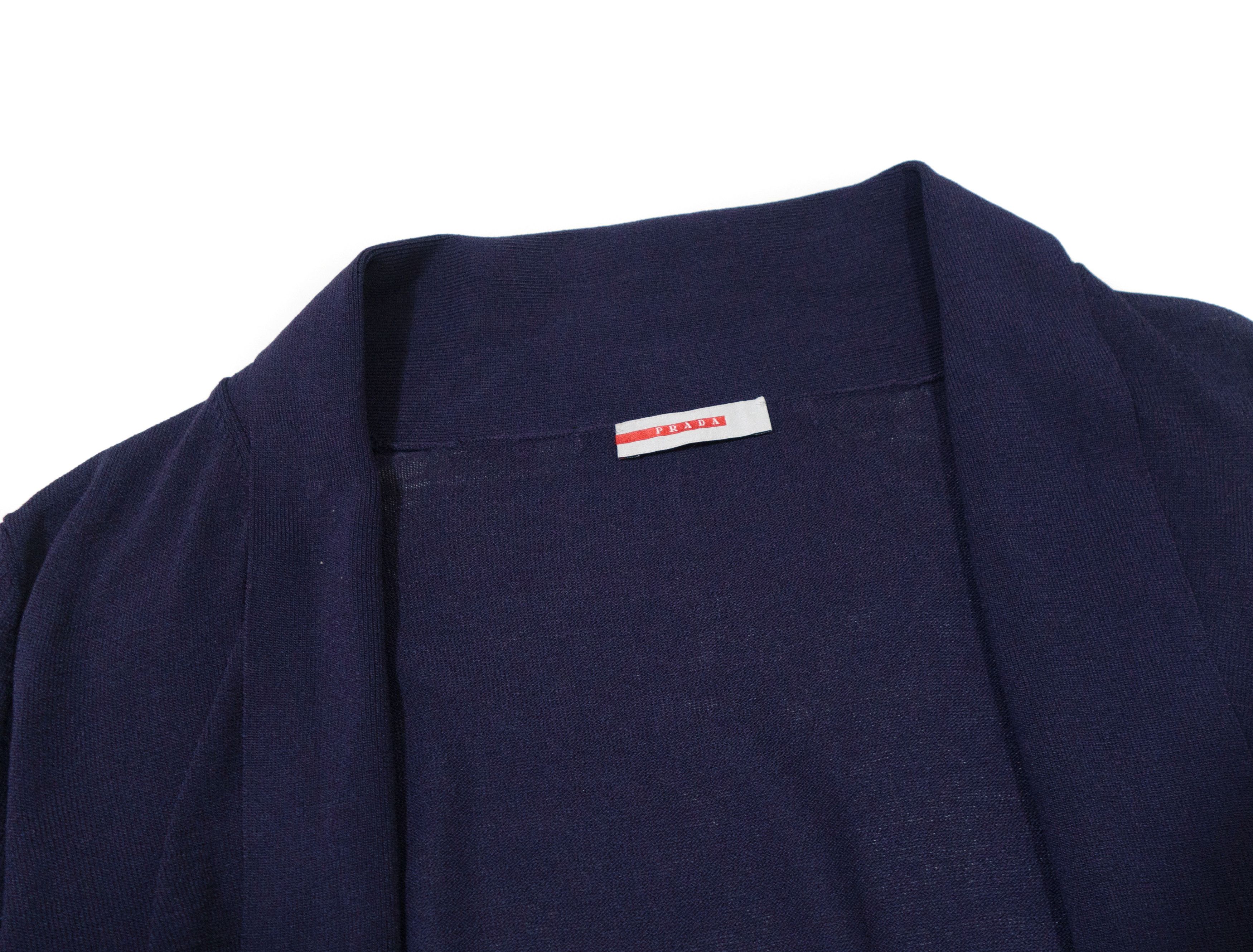 Prada Open-Front Bolero Cardigan Size S / US 4 / IT 40 - 3 Thumbnail